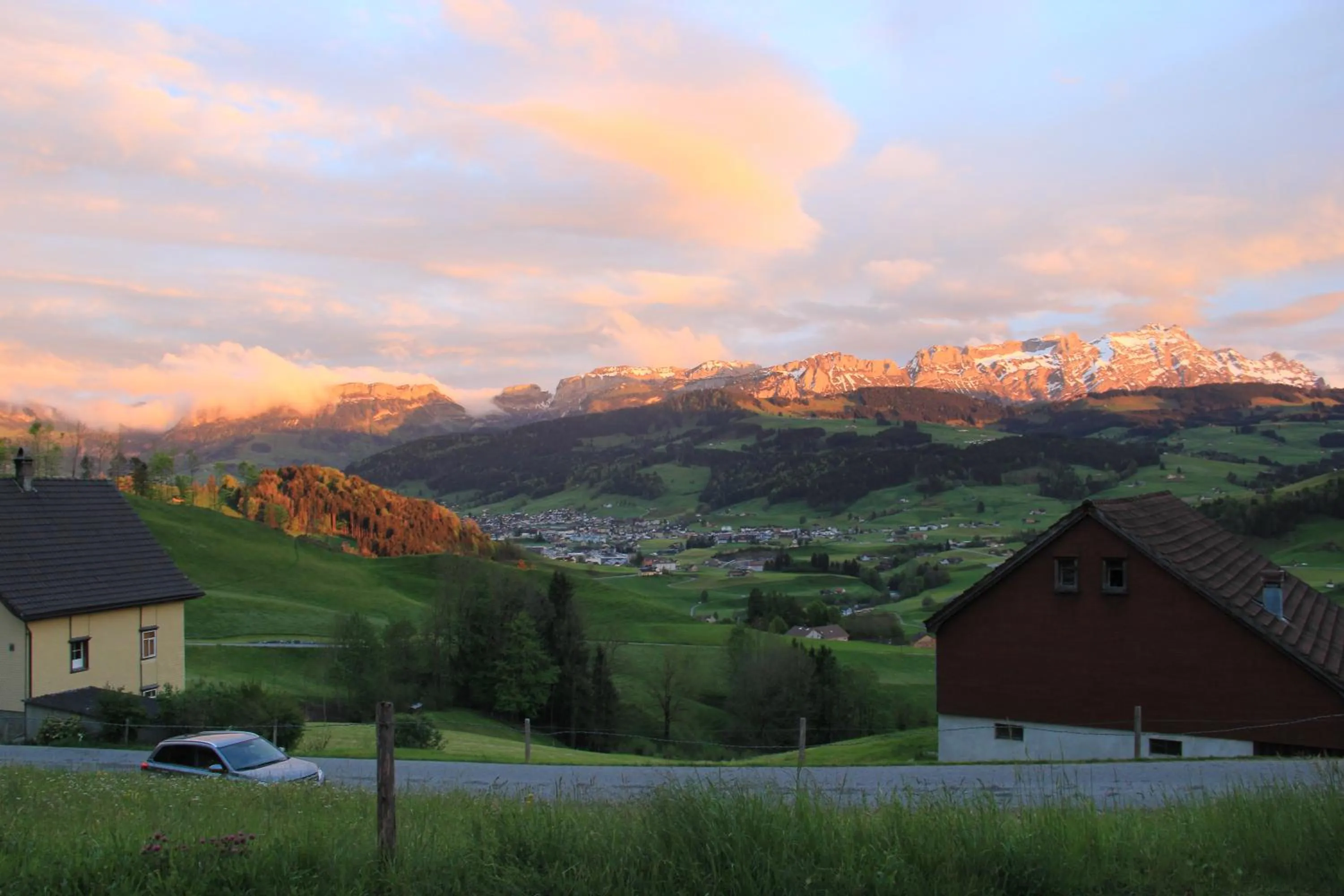 View (from property/room) in Gasthaus Bären Schlatt