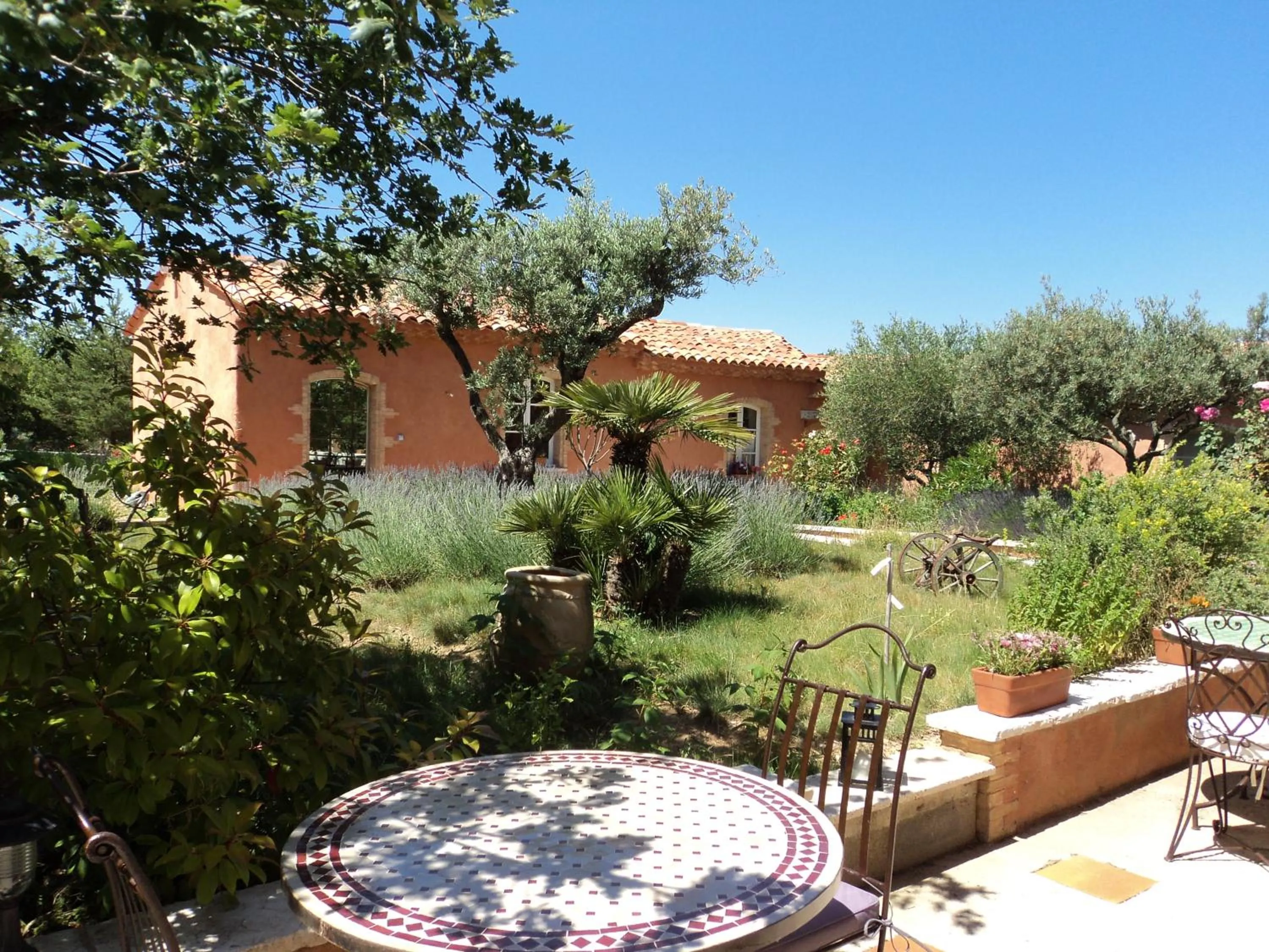 Garden in Les Jardins de l'Ermitage