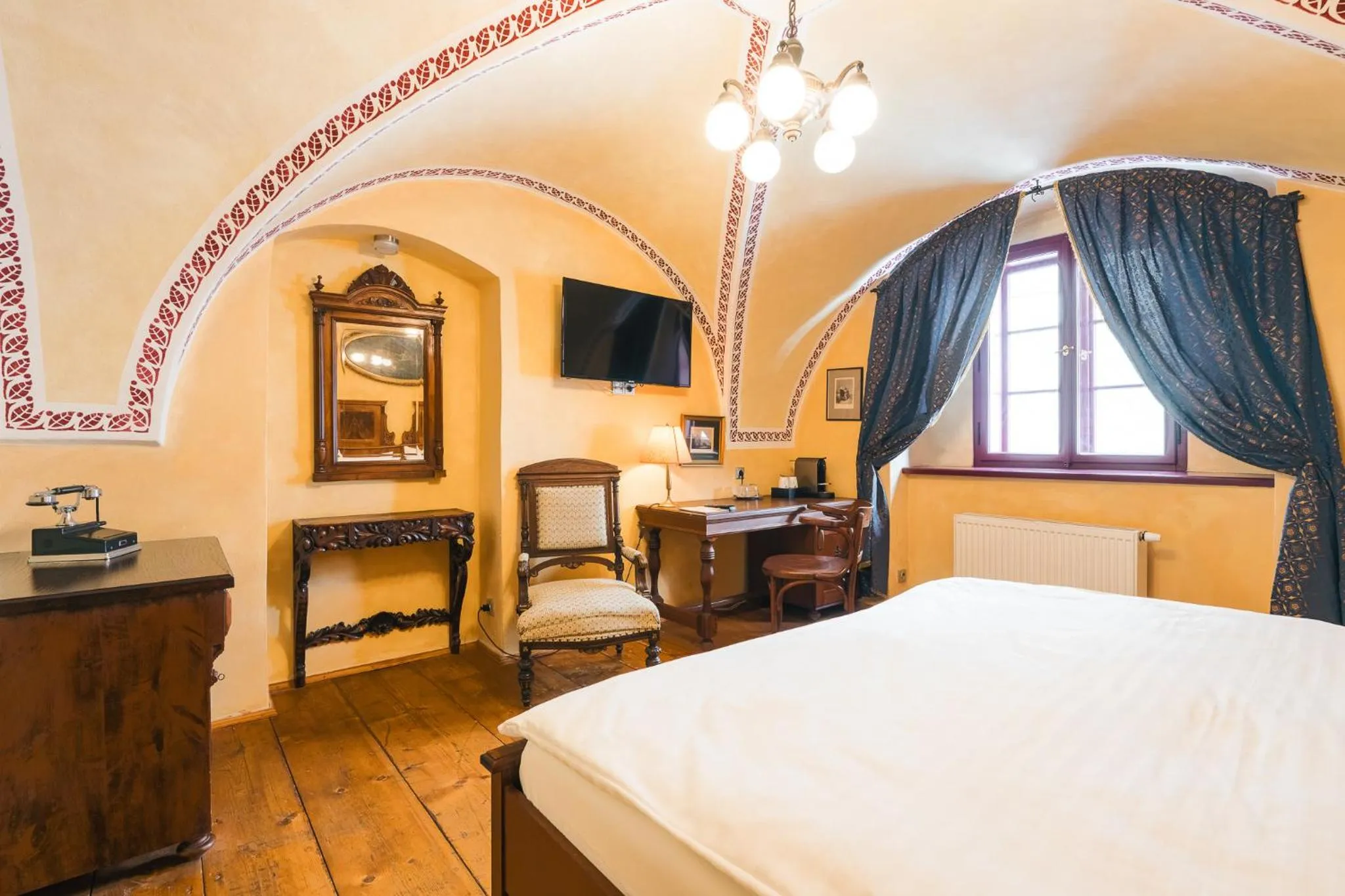 Bed in Hotel Krčínův Dům