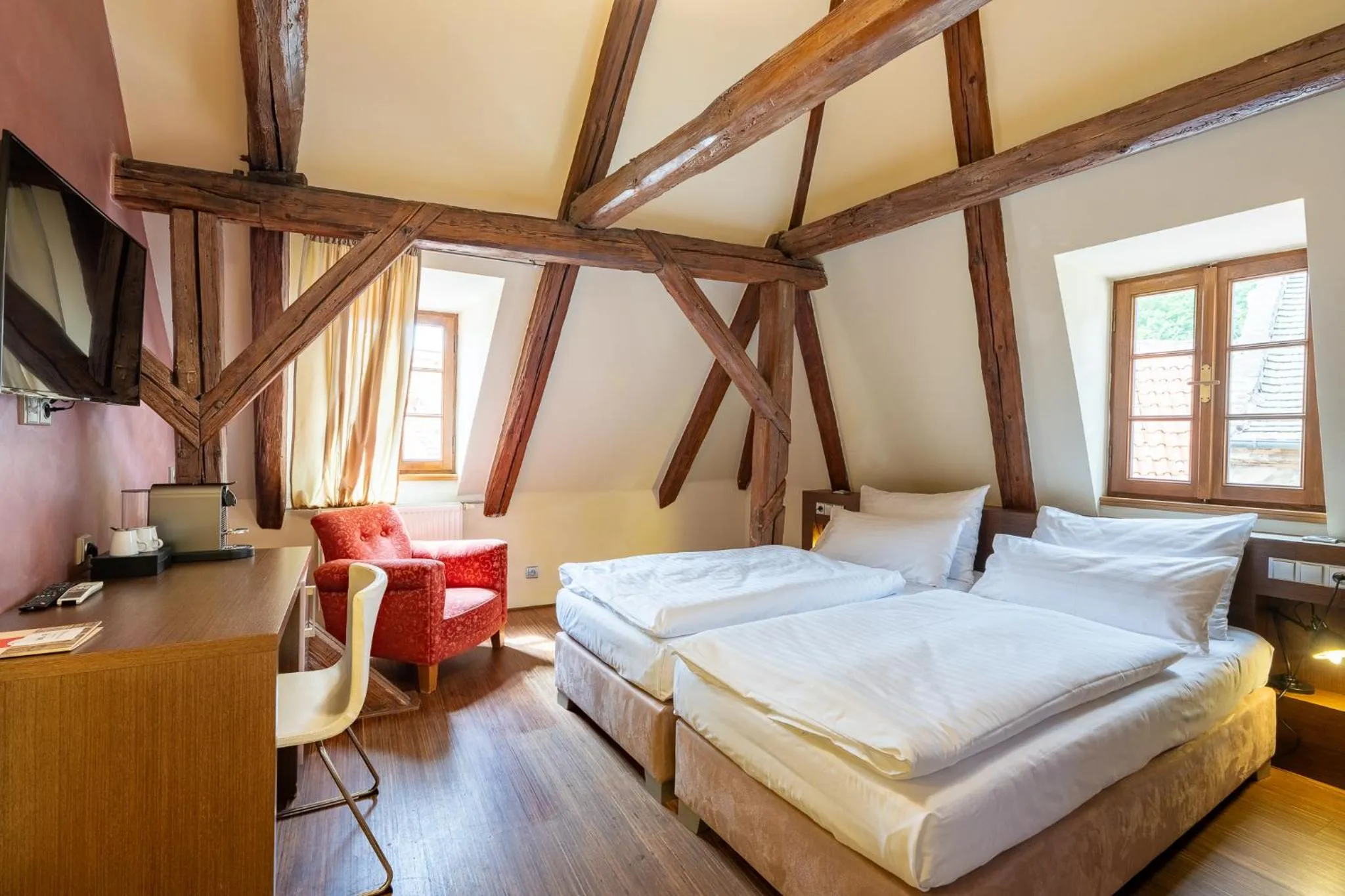 Bed in Hotel Krčínův Dům