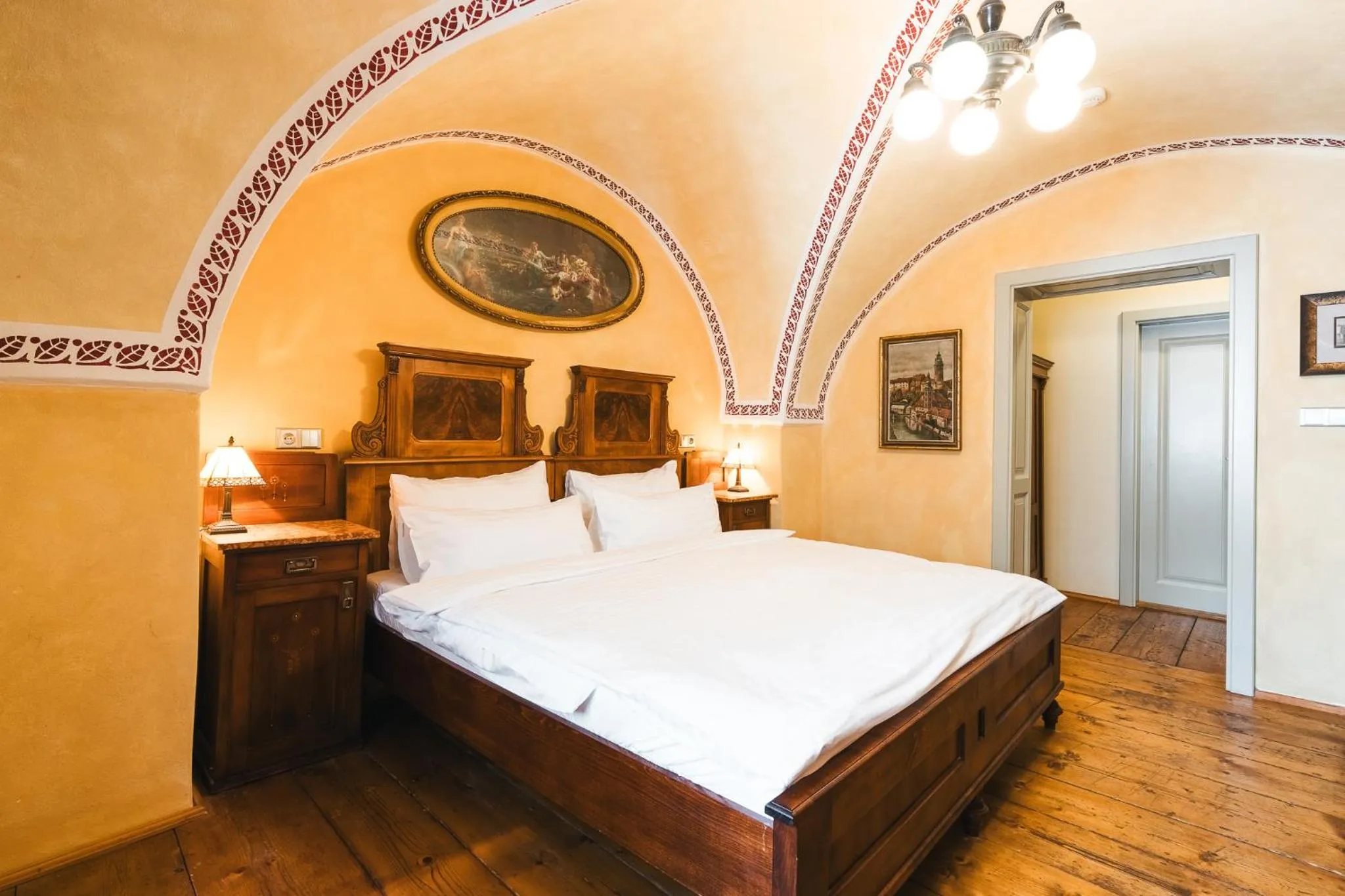 Bed in Hotel Krčínův Dům