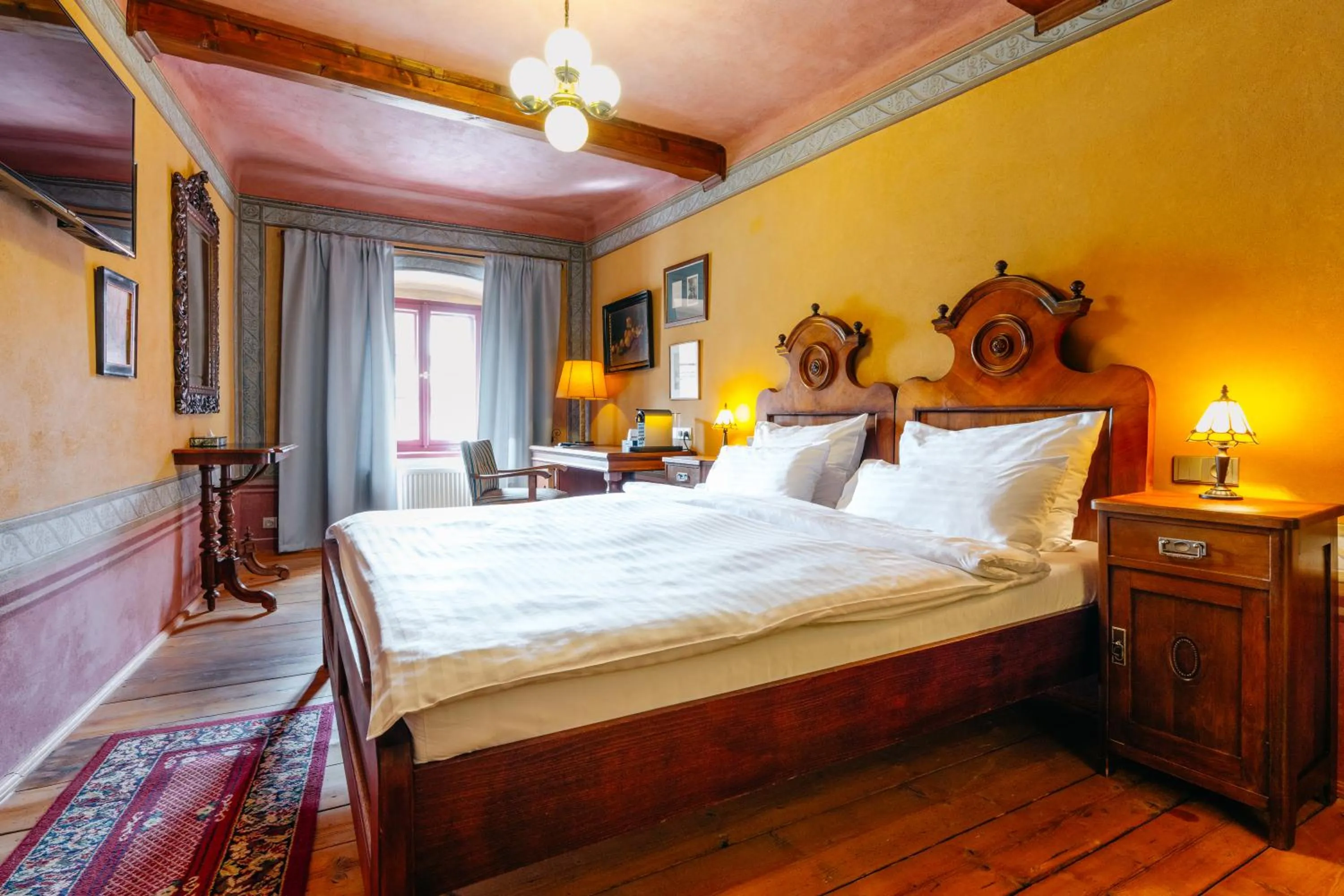 Bed in Hotel Krčínův Dům