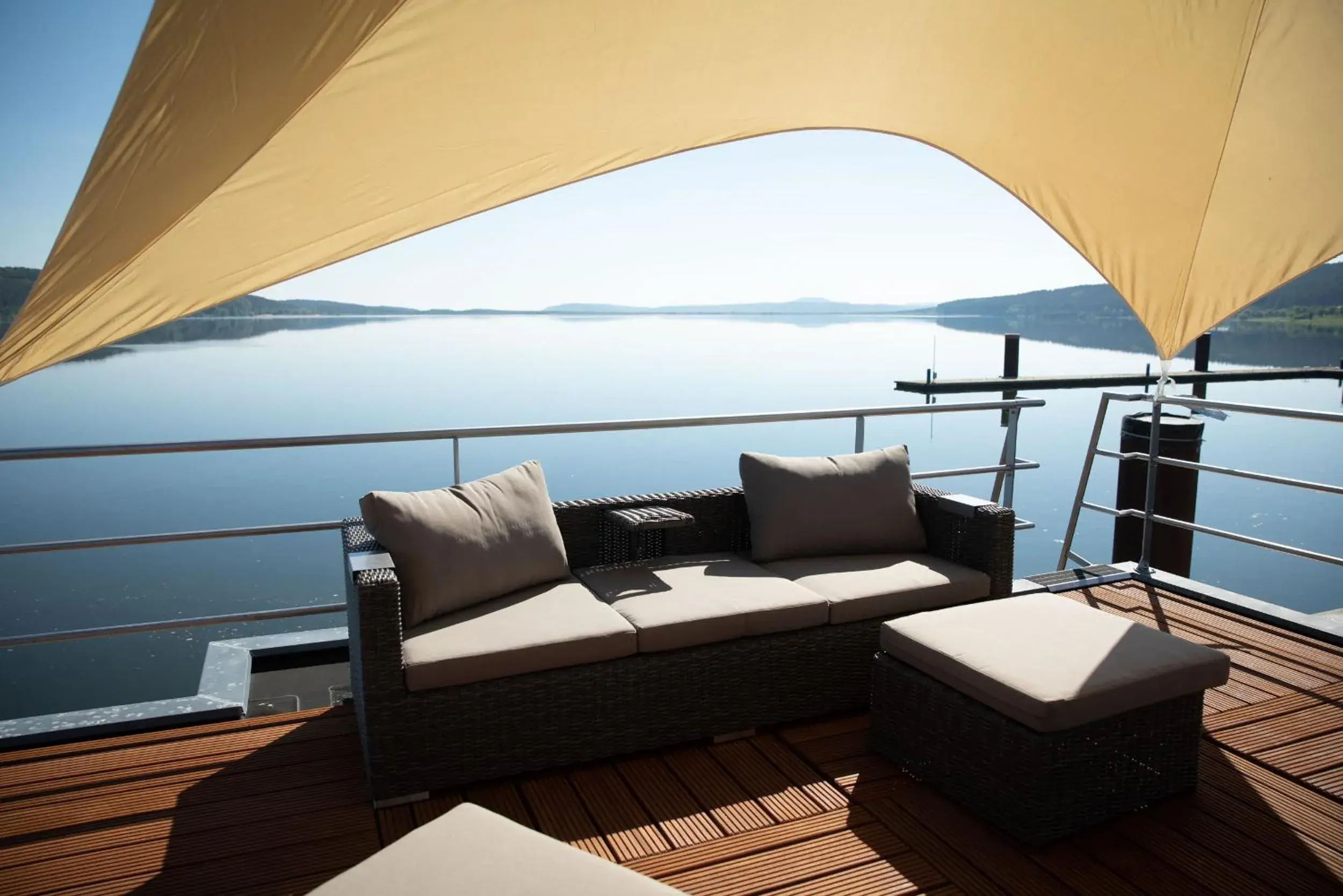 Bungalow - Water Front (Außenlage) in Floating Village Brombachsee Bungalow - Water Front (Außenlage) in Floating Village Brombachsee