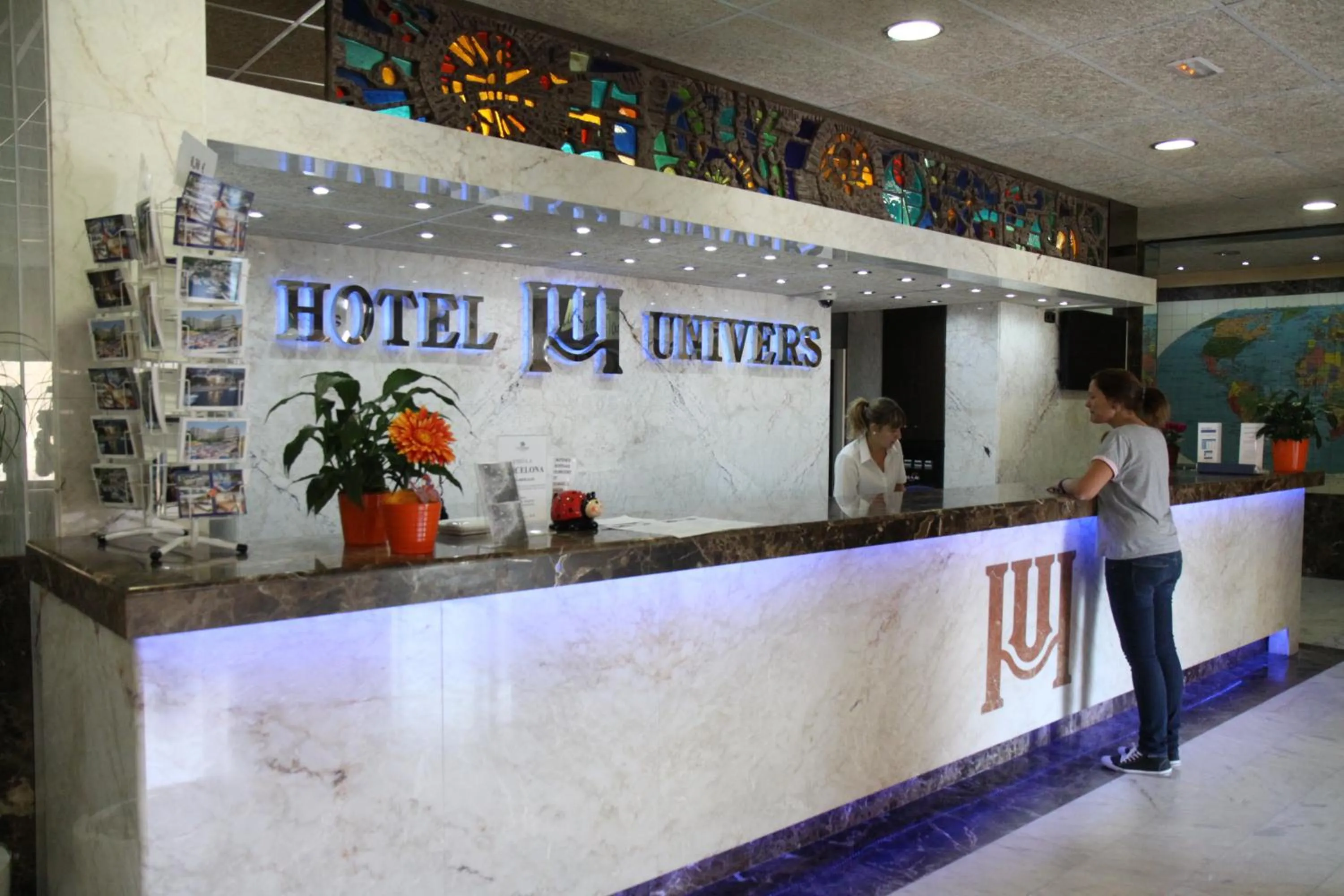 Lobby or reception in Hotel Univers