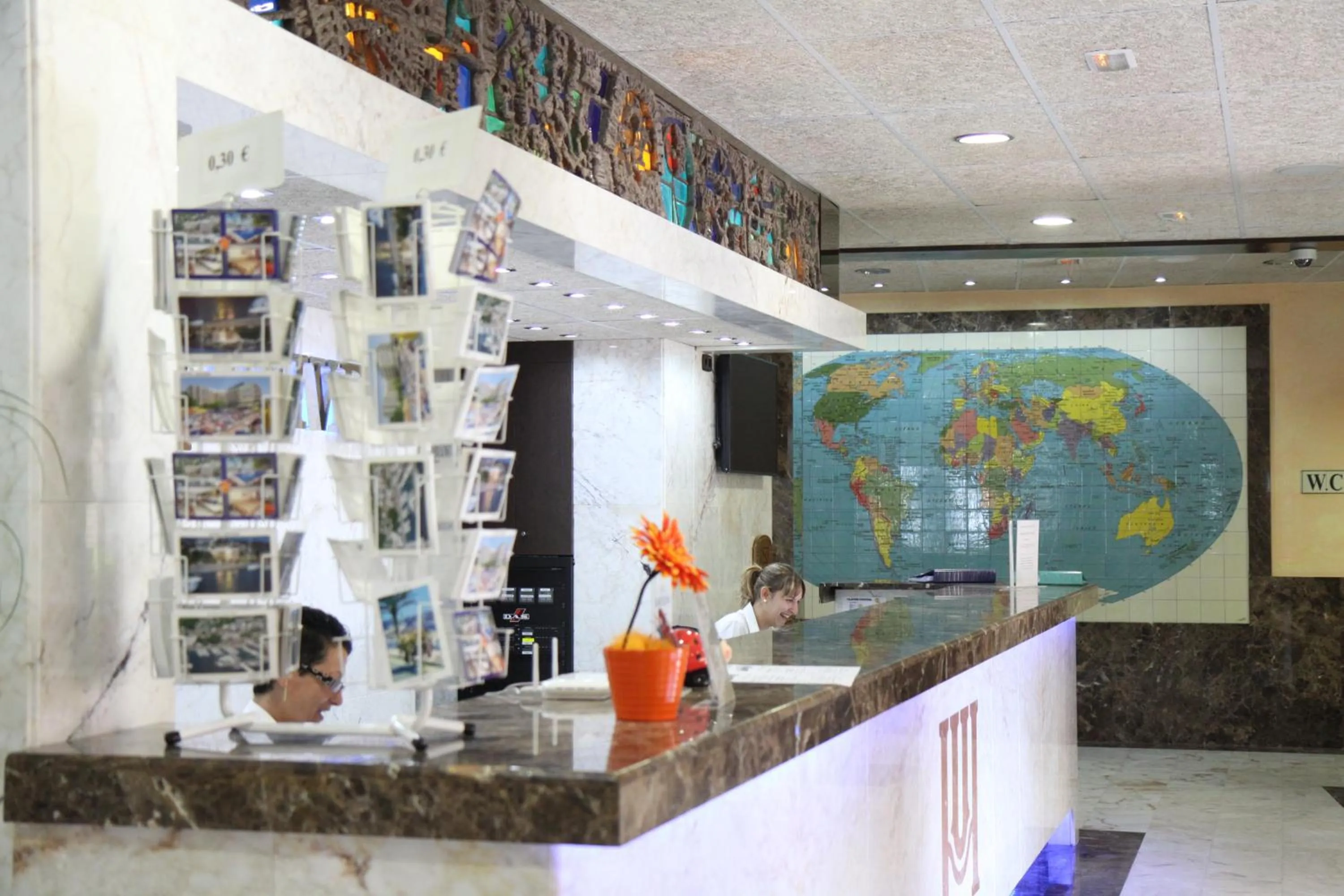 Lobby or reception in Hotel Univers