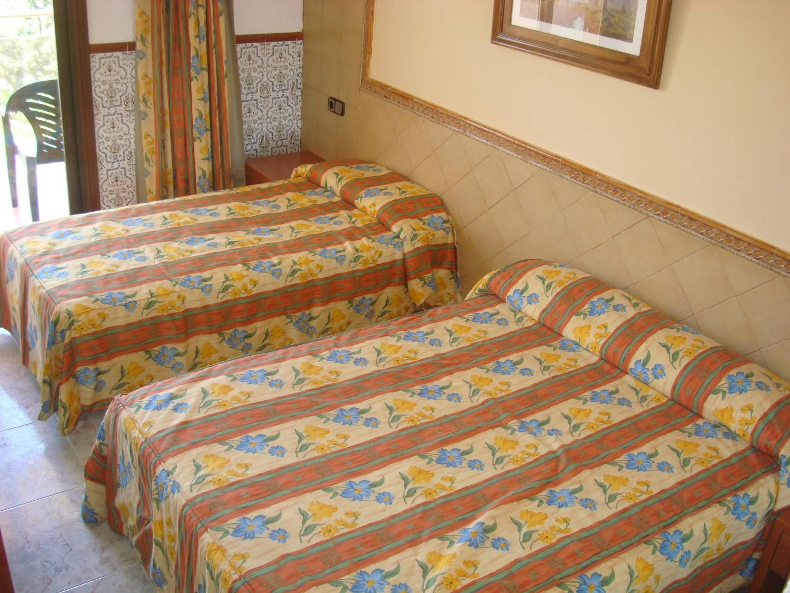 Bed in Hotel Univers