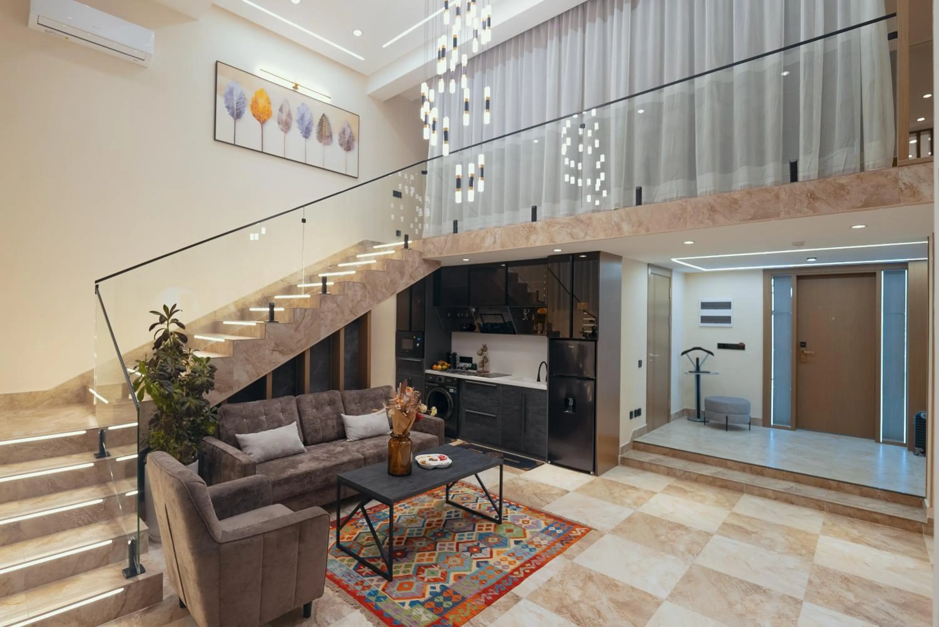 Living room in Parliament Palace Hotel