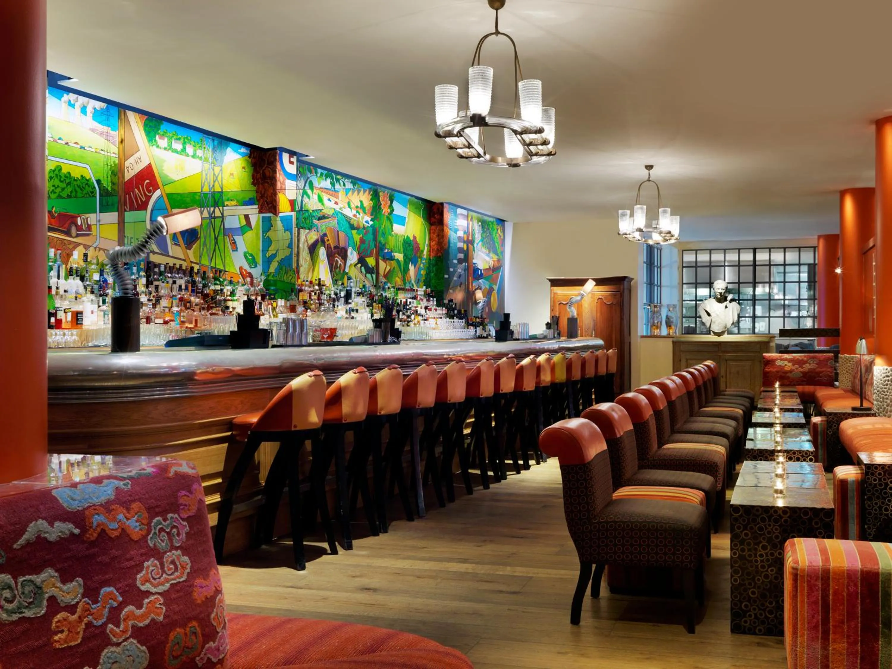 Restaurant/places to eat in The Soho Hotel, Firmdale Hotels