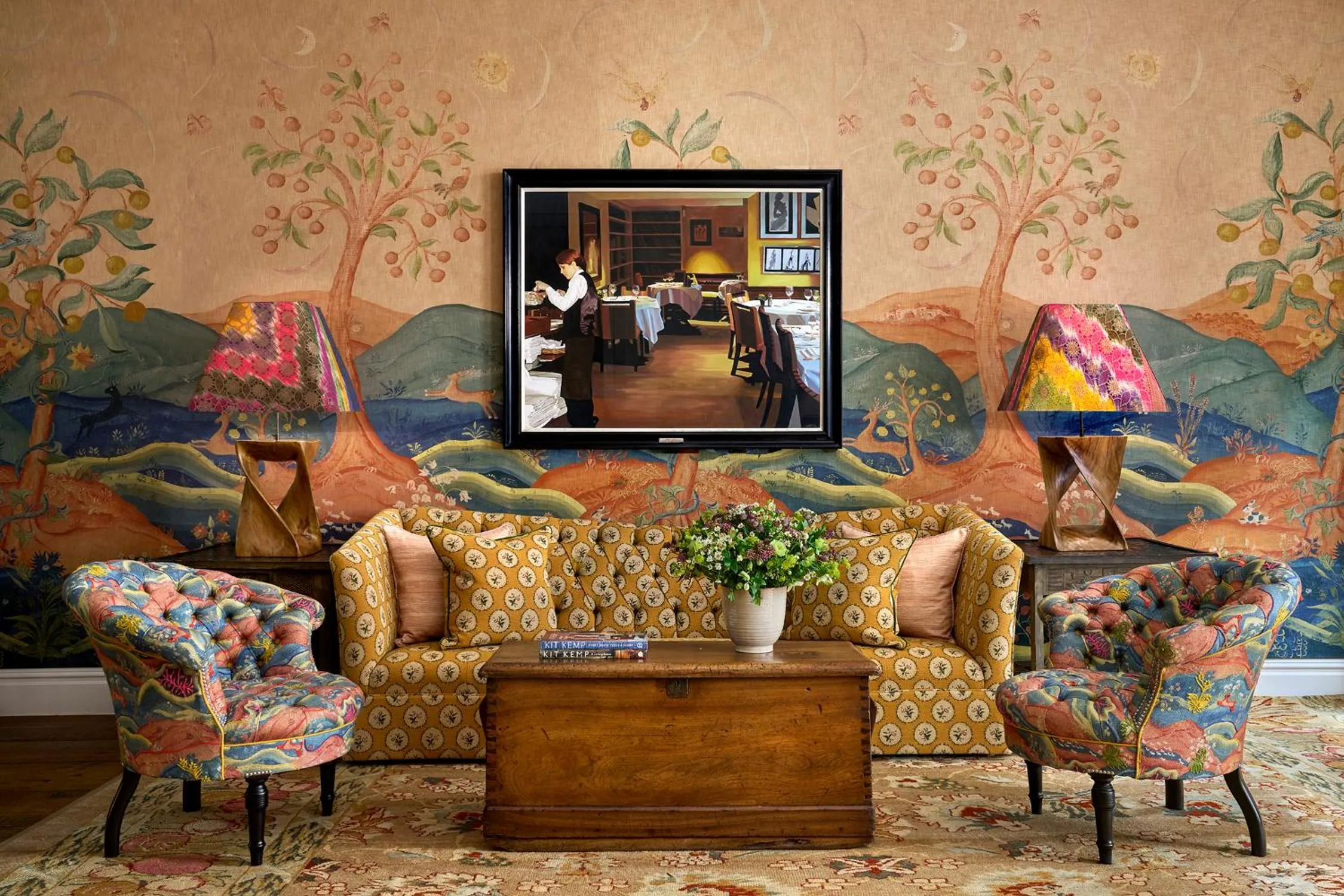 Bedroom in The Soho Hotel, Firmdale Hotels