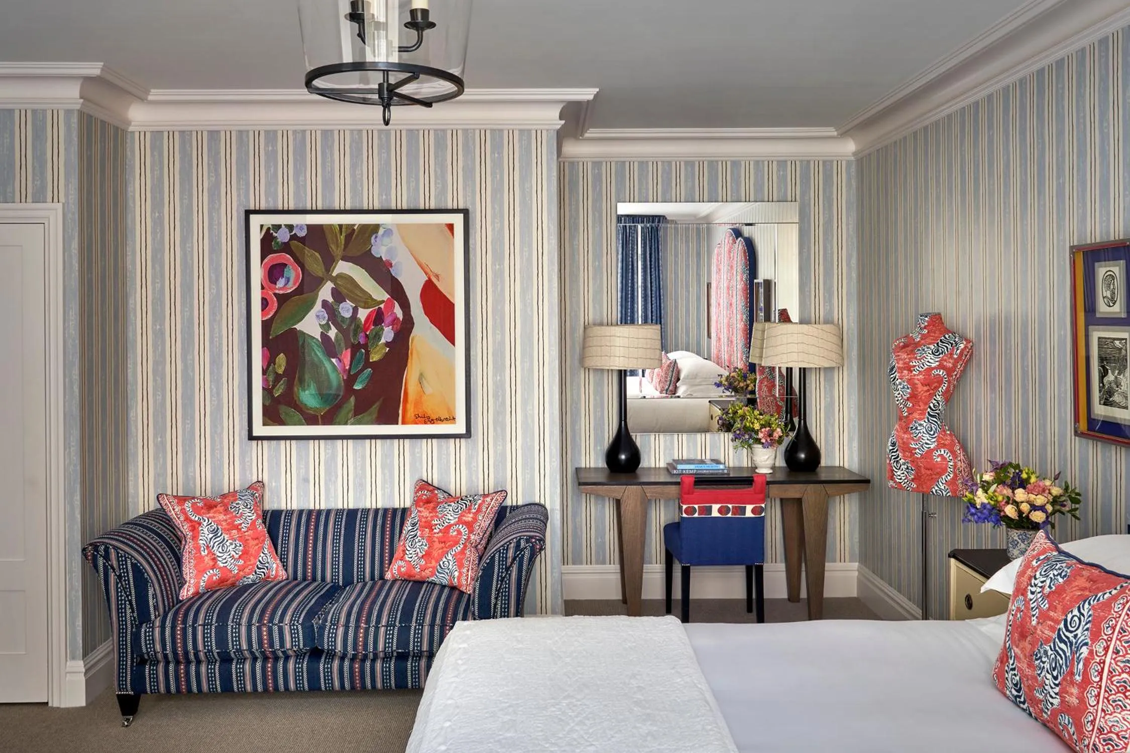 Bed in The Soho Hotel, Firmdale Hotels