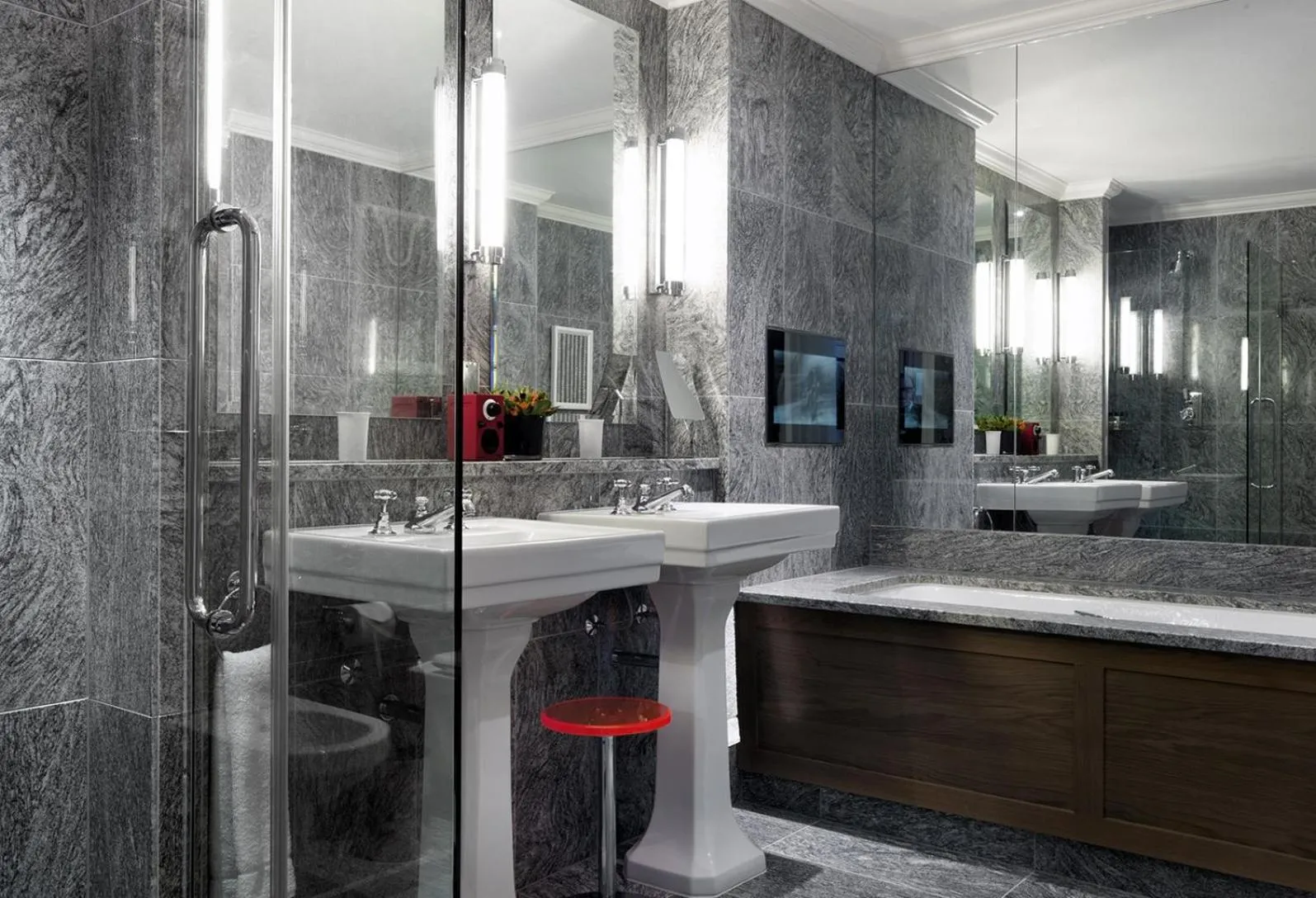 Bathroom in The Soho Hotel, Firmdale Hotels