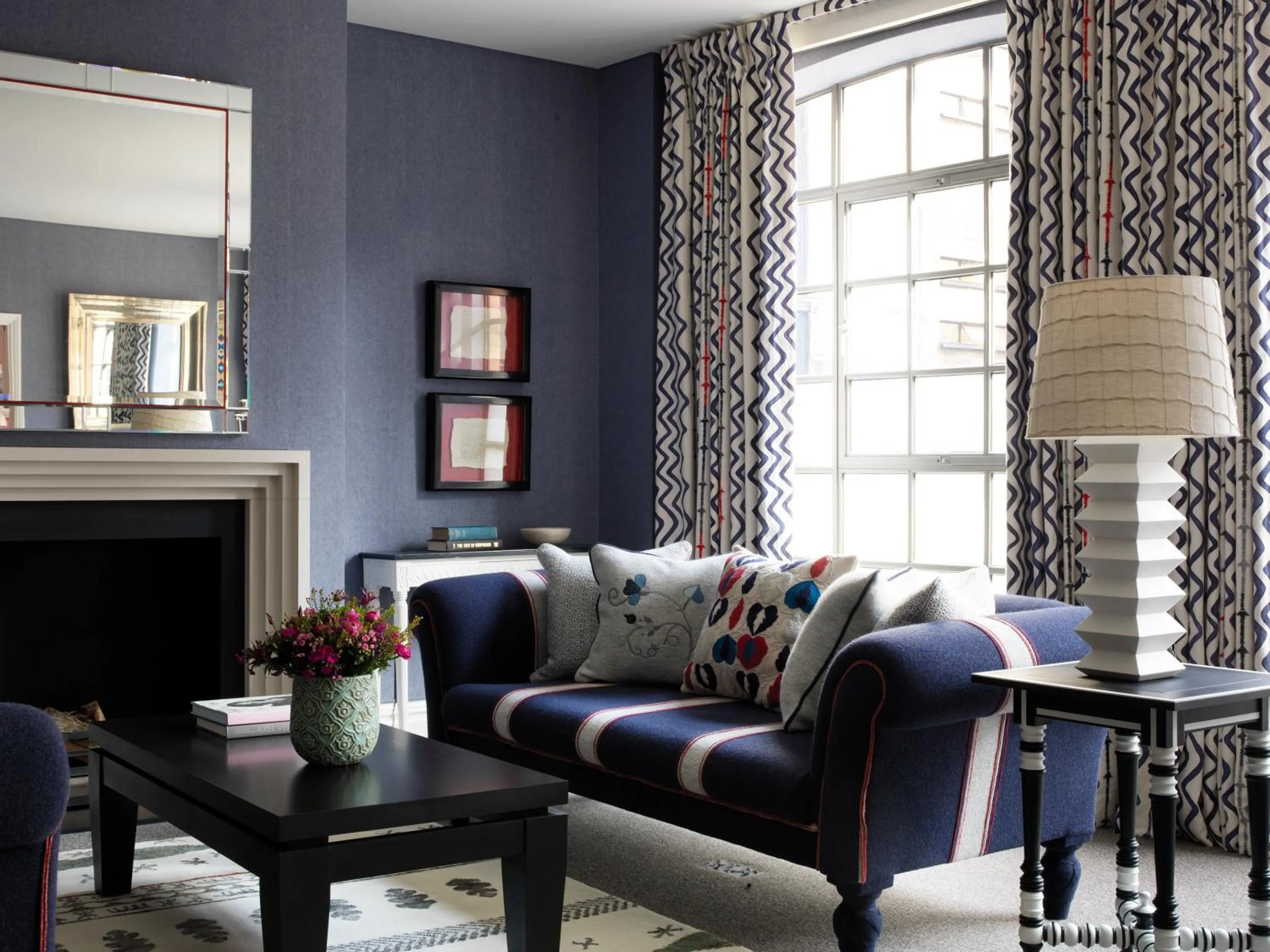 Bedroom in The Soho Hotel, Firmdale Hotels