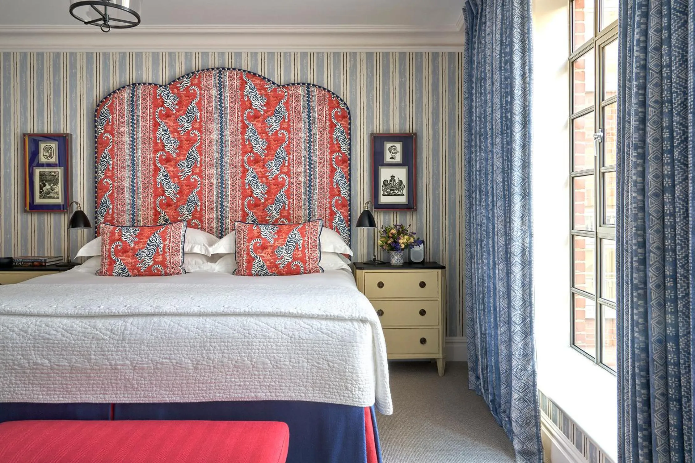 Bed in The Soho Hotel, Firmdale Hotels