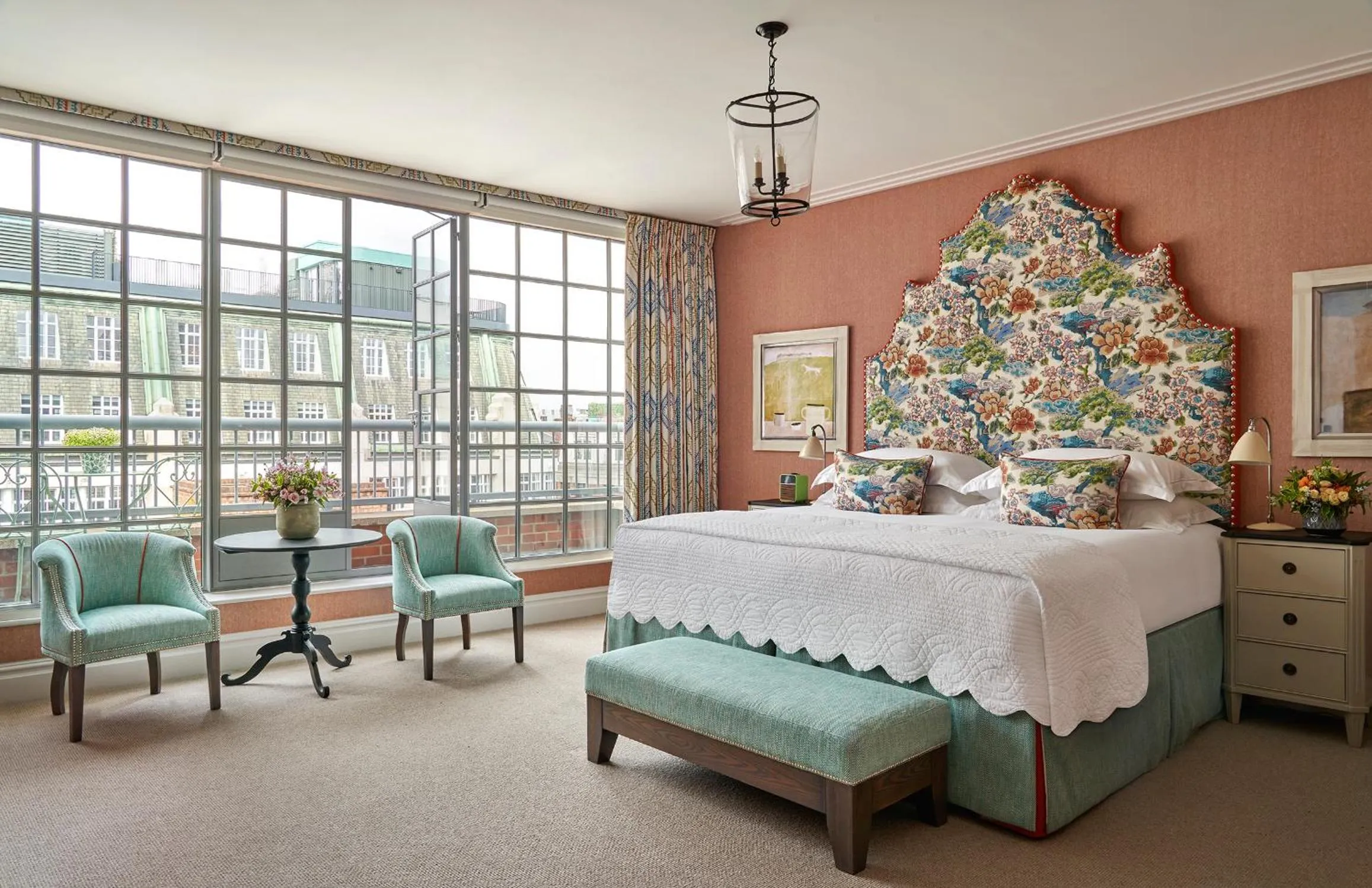 Bed in The Soho Hotel, Firmdale Hotels