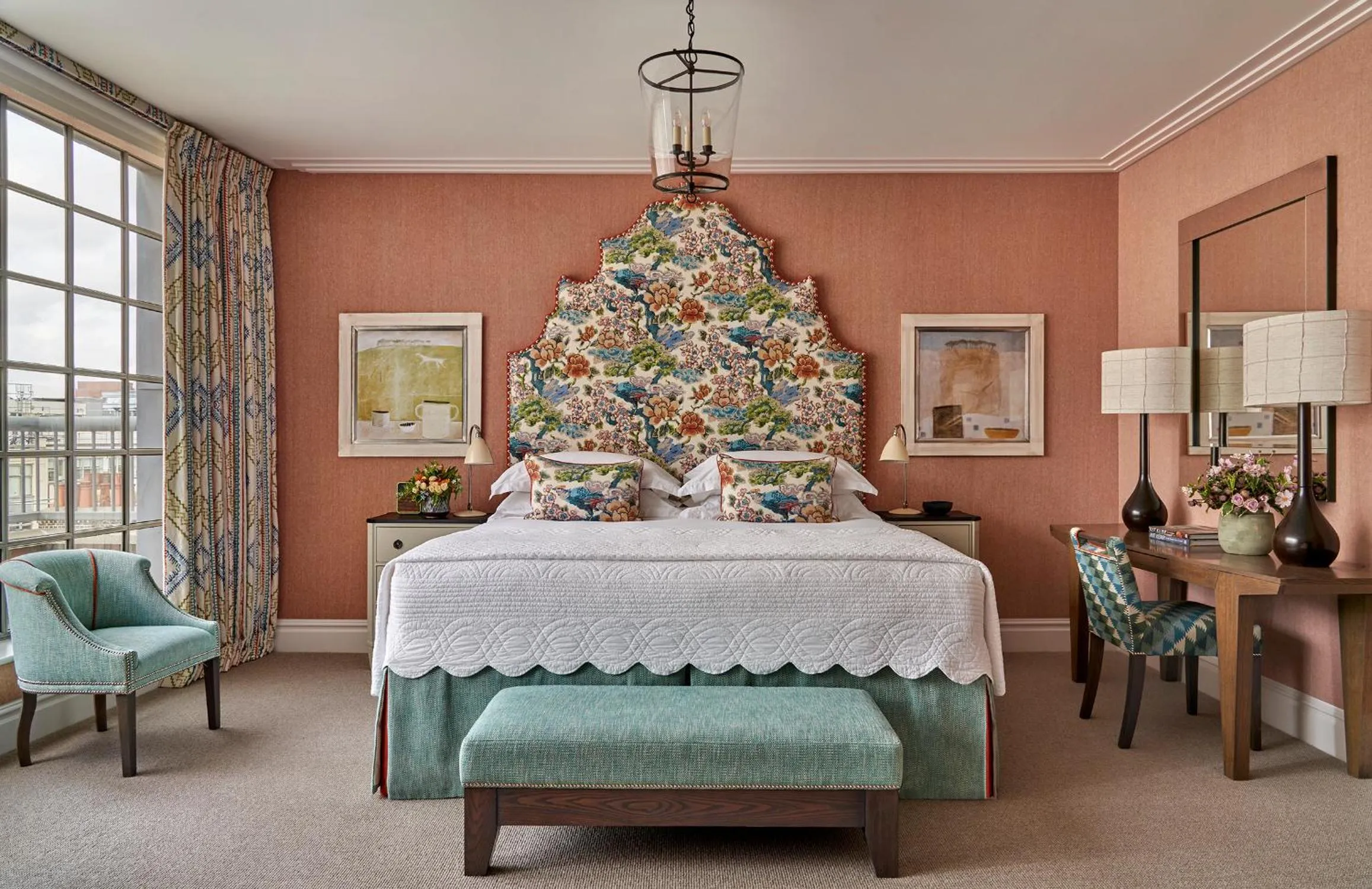 Bed in The Soho Hotel, Firmdale Hotels