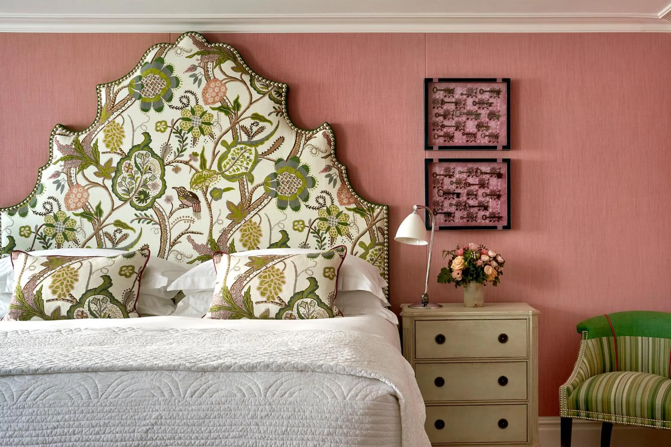 Bed in Knightsbridge Hotel, Firmdale Hotels