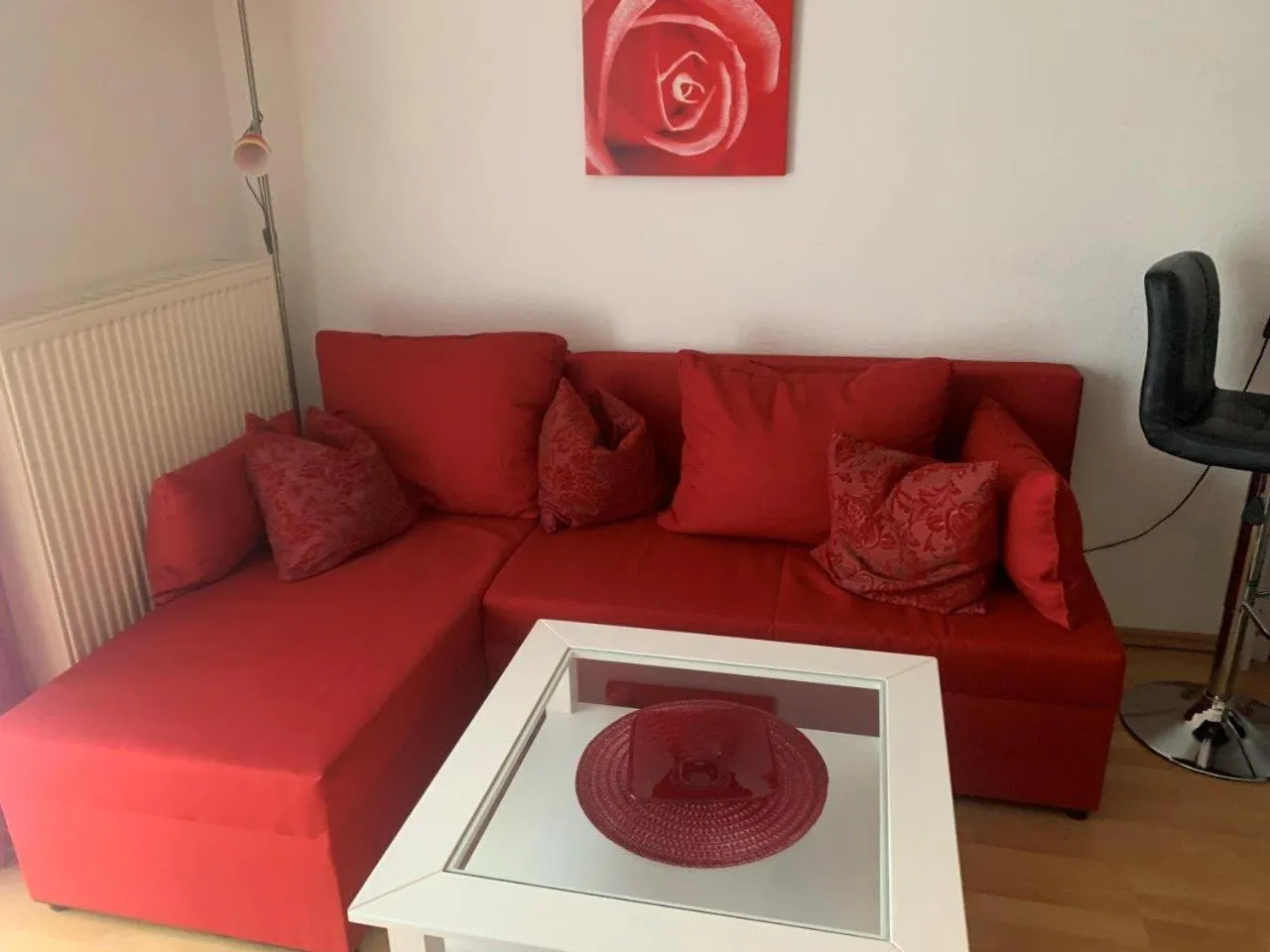 Living room in Strandschlösschen Appartement 19