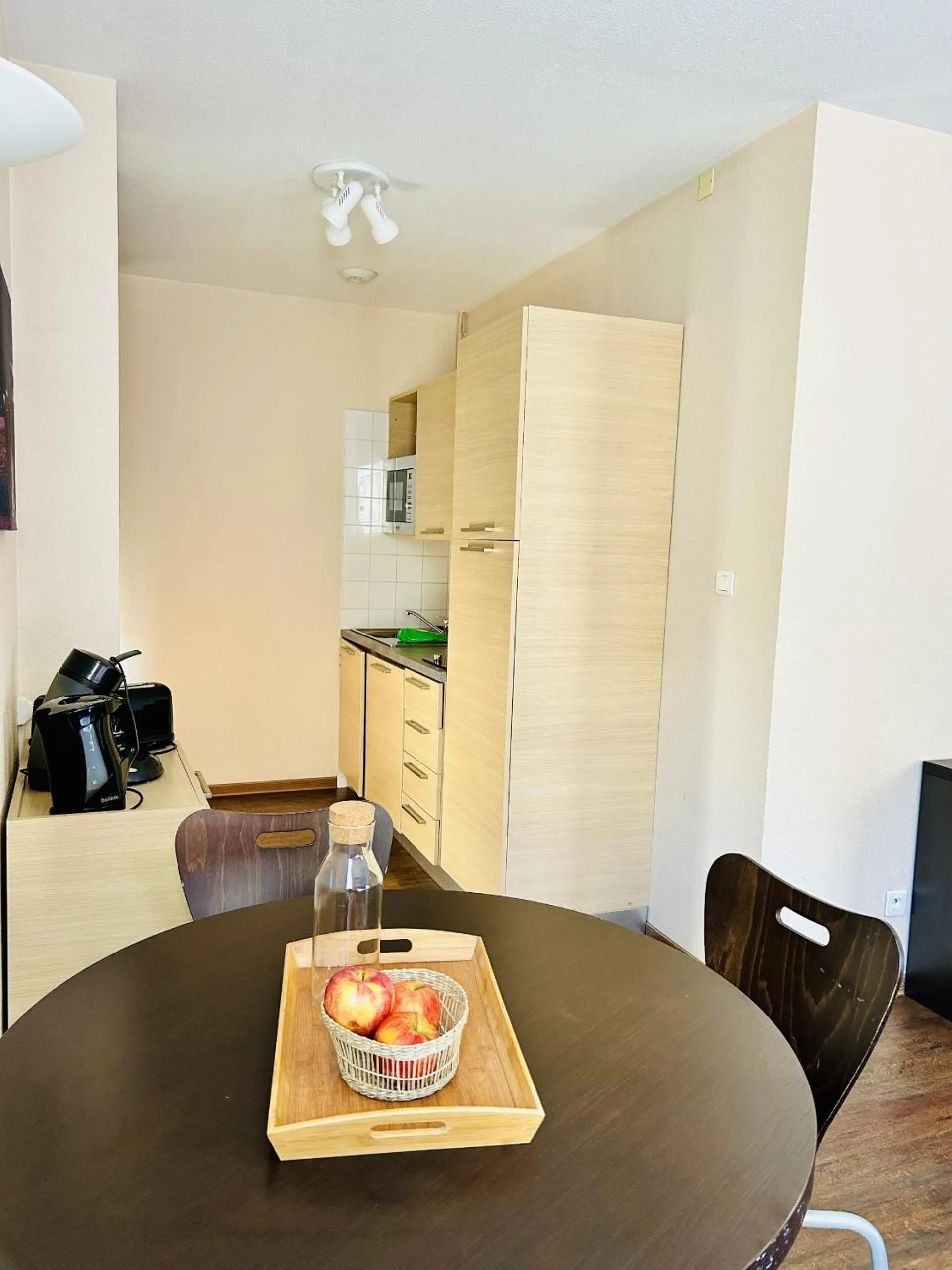 kitchen in Résidence Le Grand Tétras- SPA THERMAL INCLUS