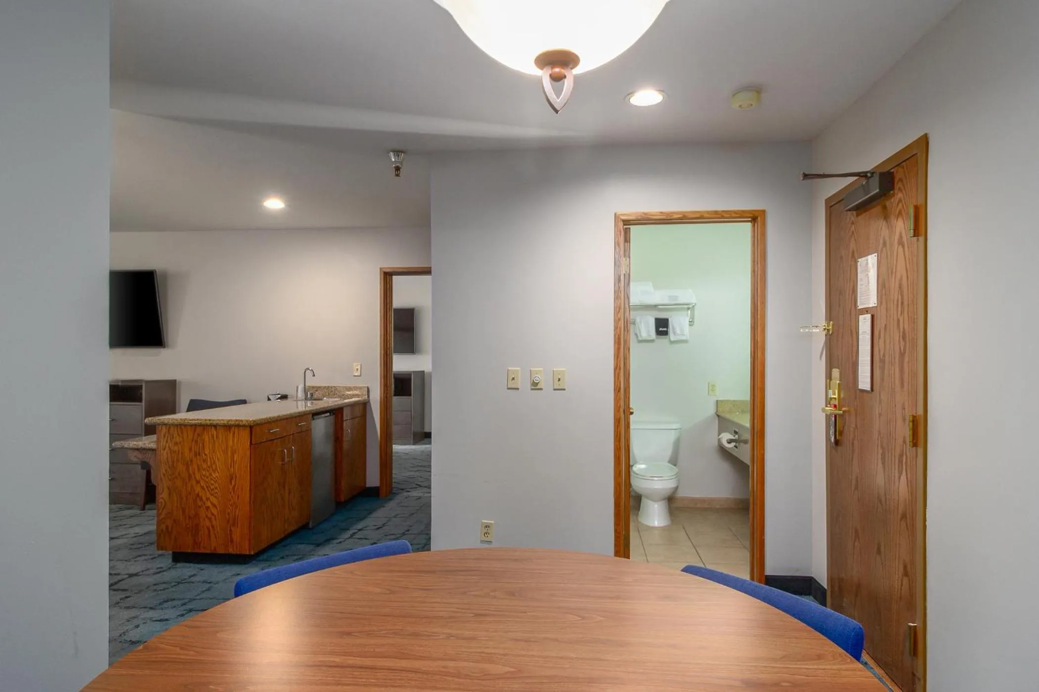 Bedroom in Red Lion Templin's Hotel on the River