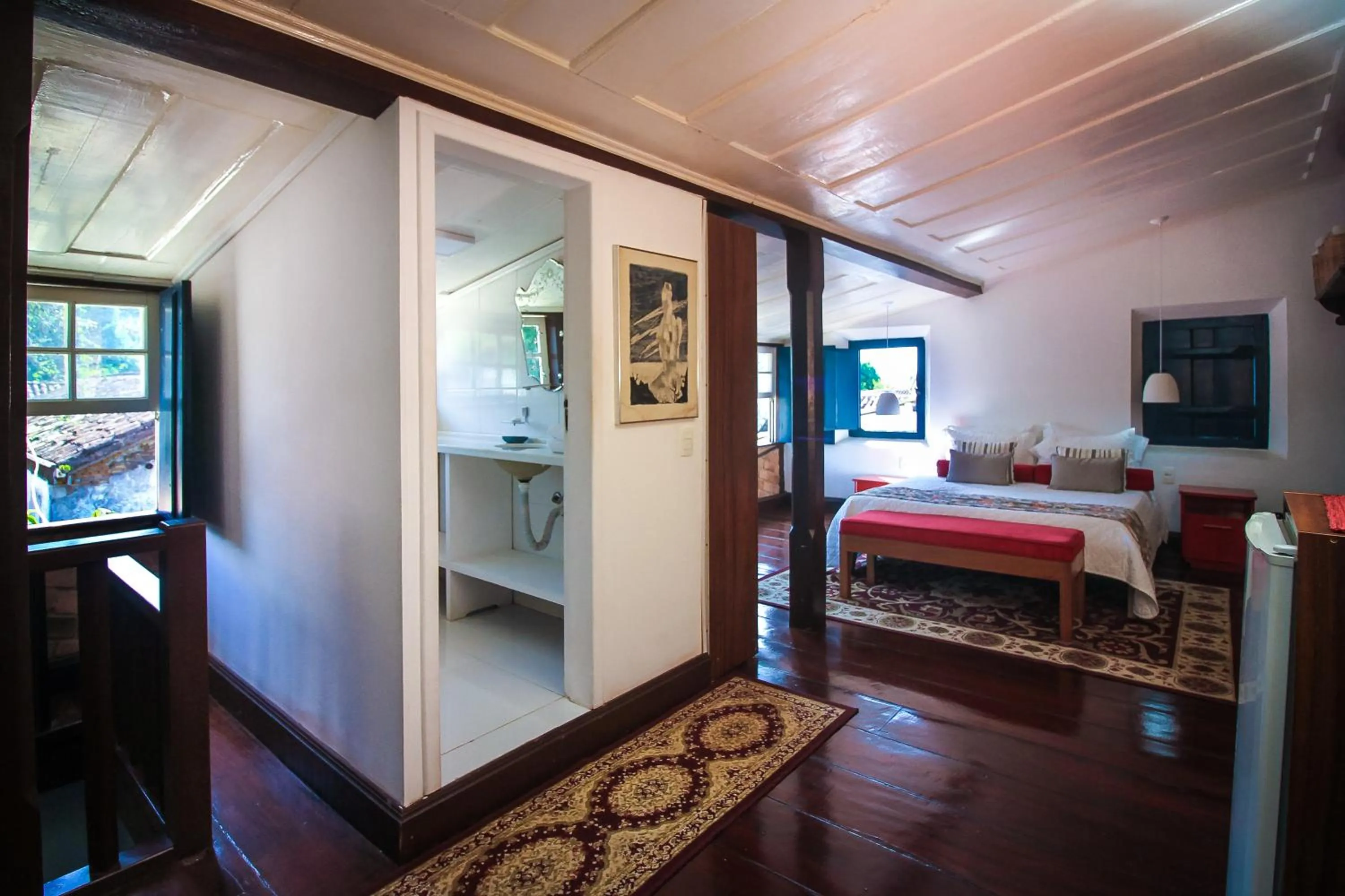 Bedroom, Bed in Pousada Bartholomeu