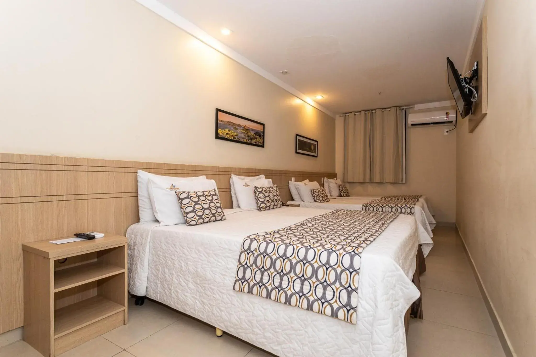 Bedroom, Bed in Fluminense Hotel Bedroom, Bed in Fluminense Hotel