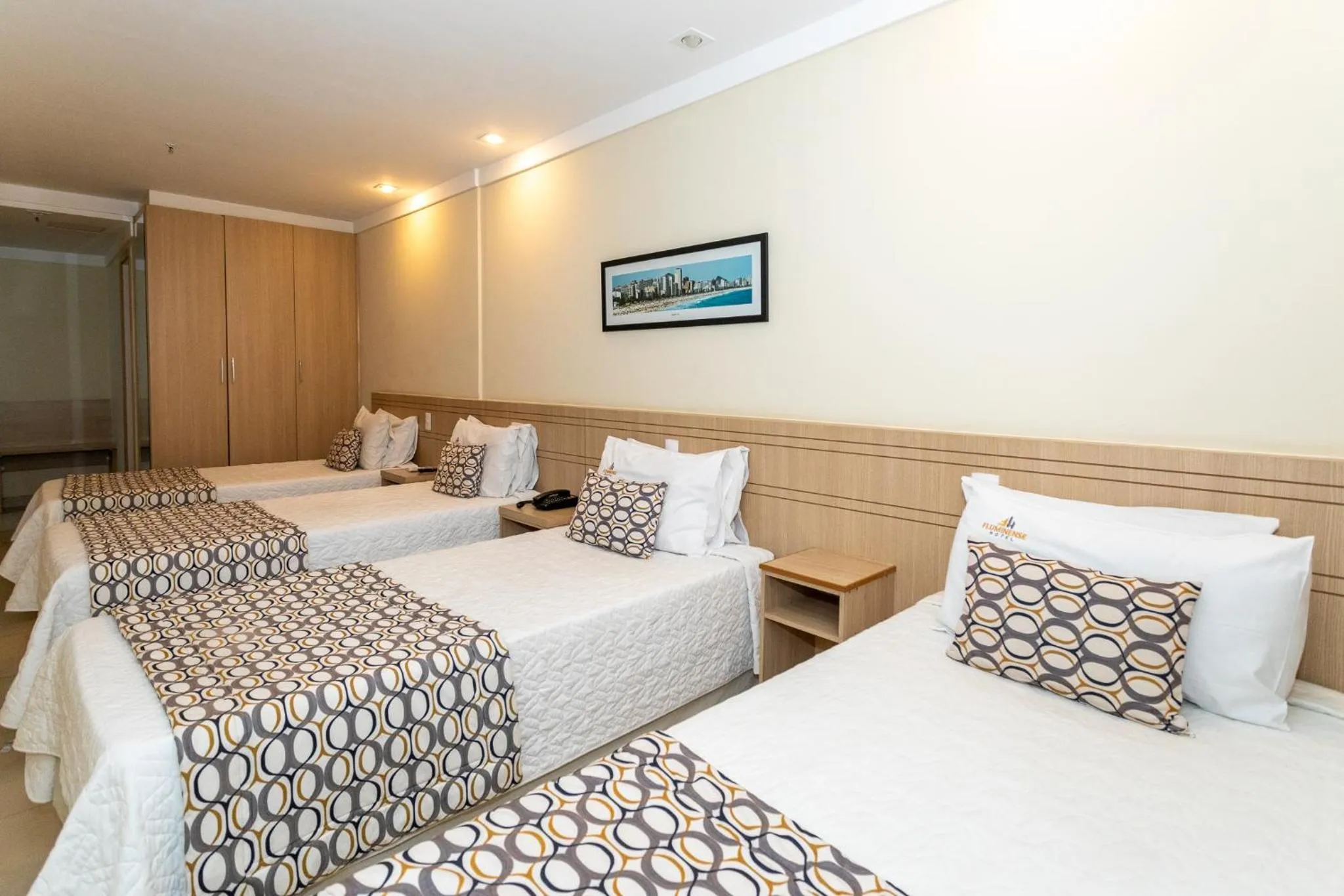 Bedroom, Bed in Fluminense Hotel