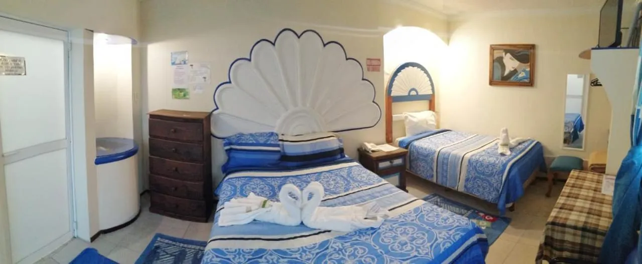 Bed in Hotel El Refugio