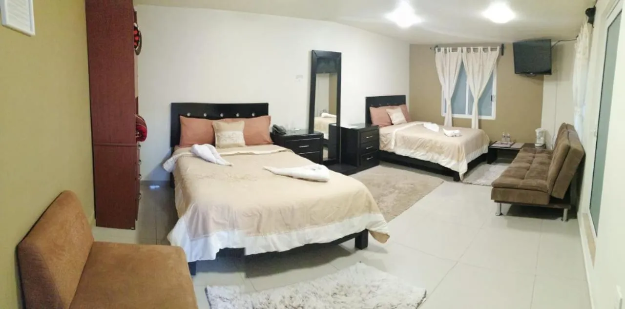 Bed in Hotel El Refugio