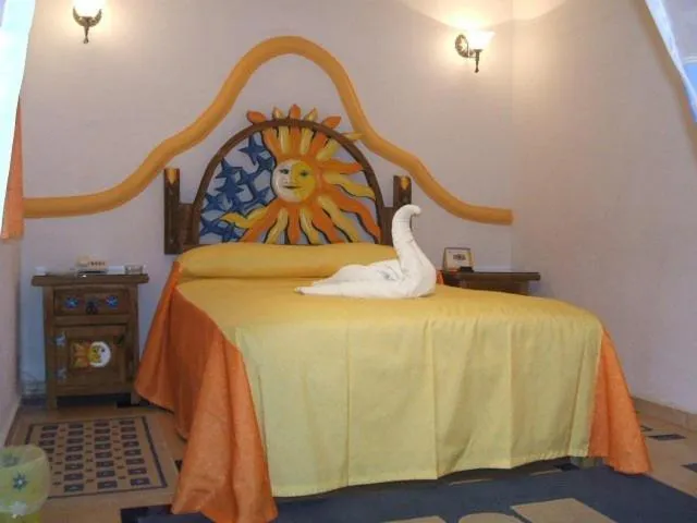 Bed in Hotel El Refugio