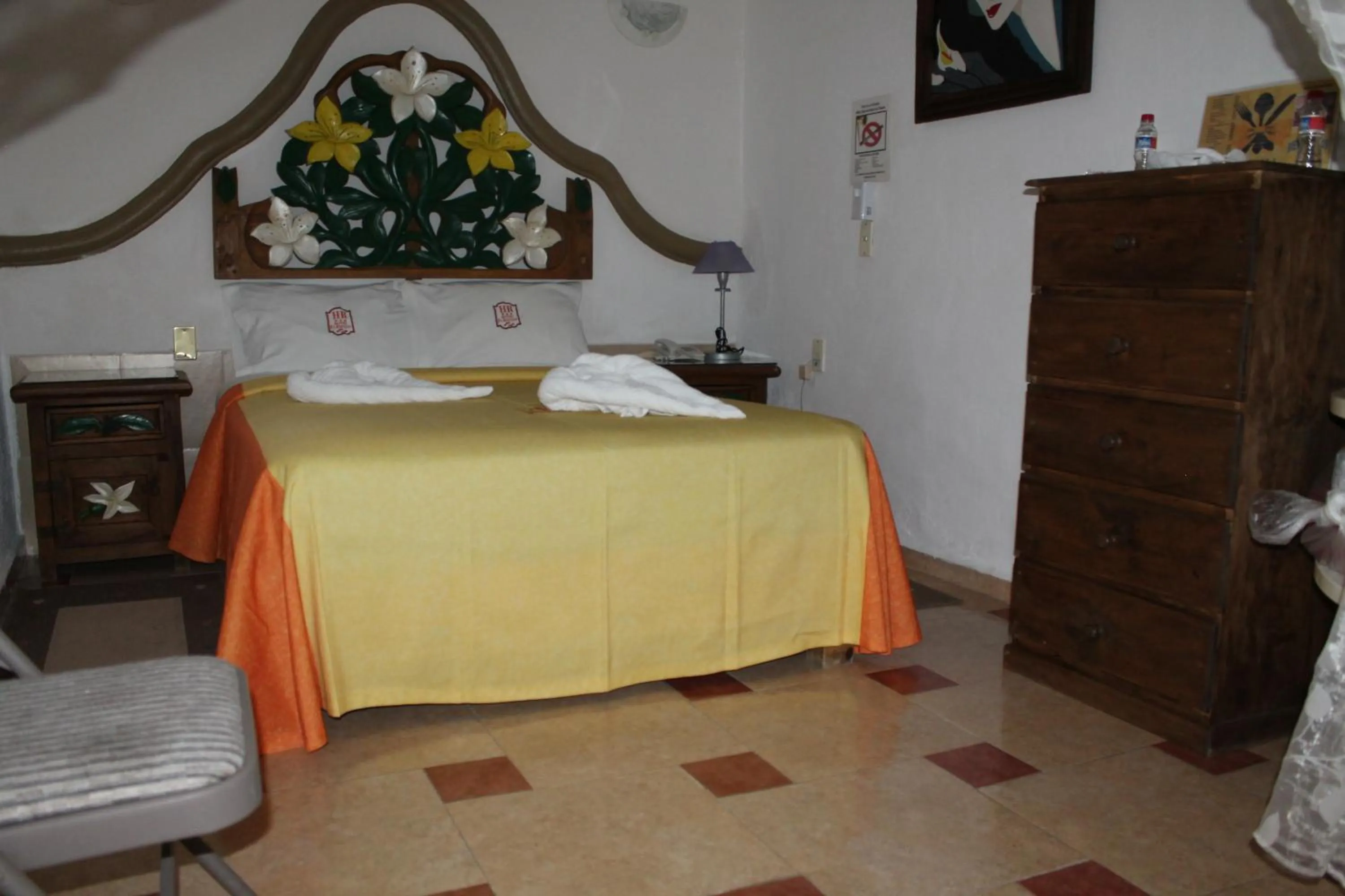 Bed in Hotel El Refugio