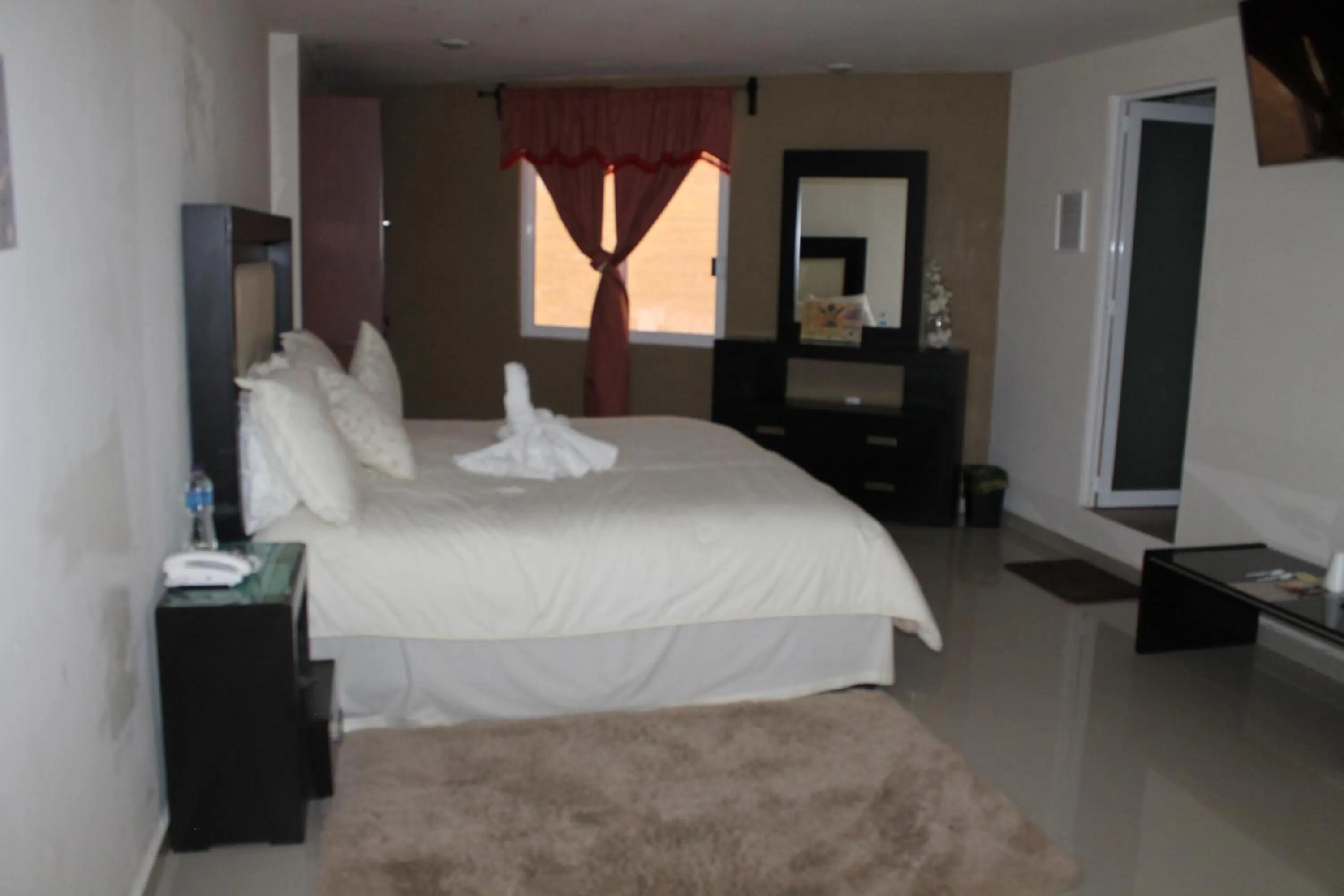 Bed in Hotel El Refugio