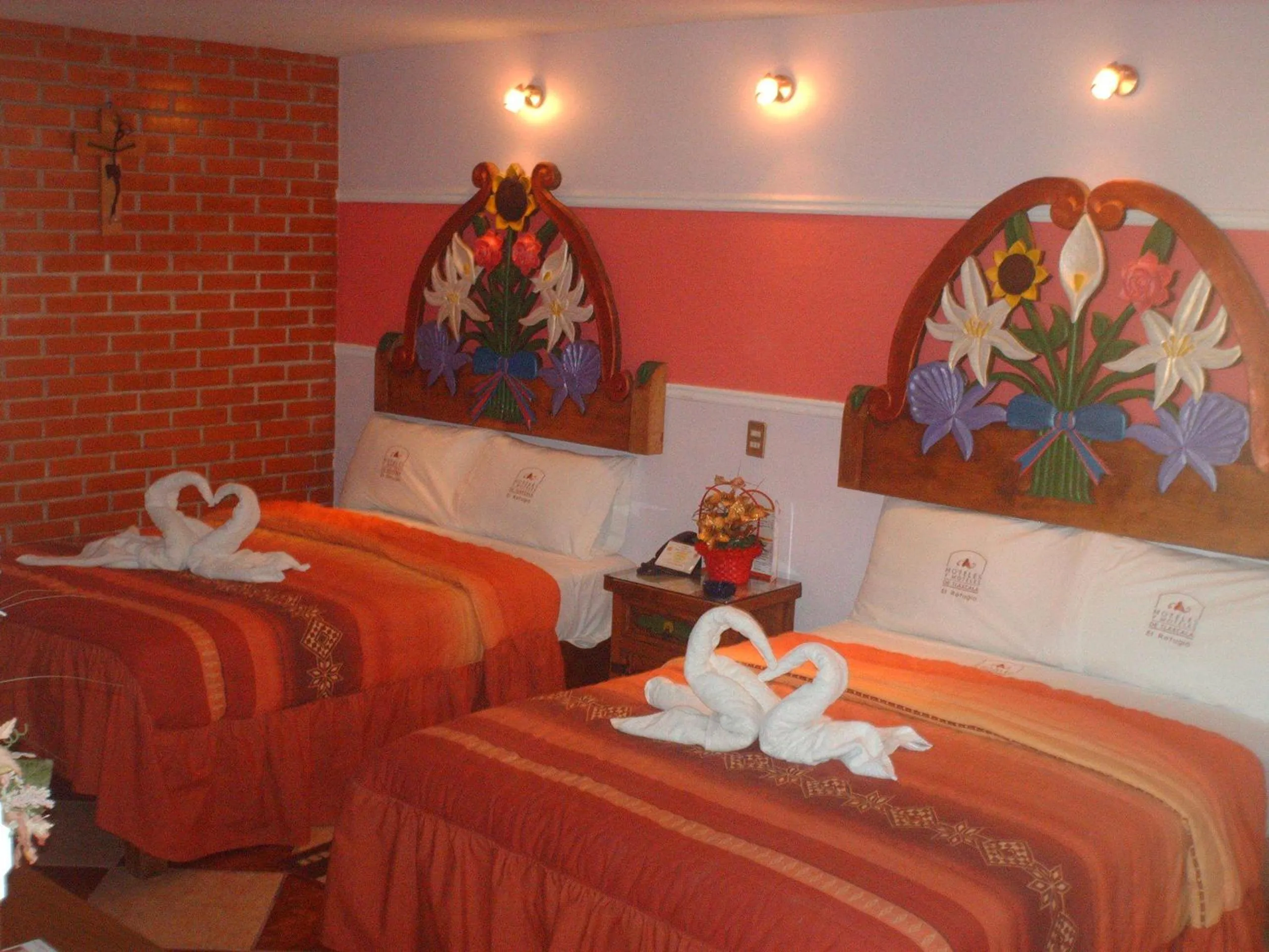 Bed in Hotel El Refugio