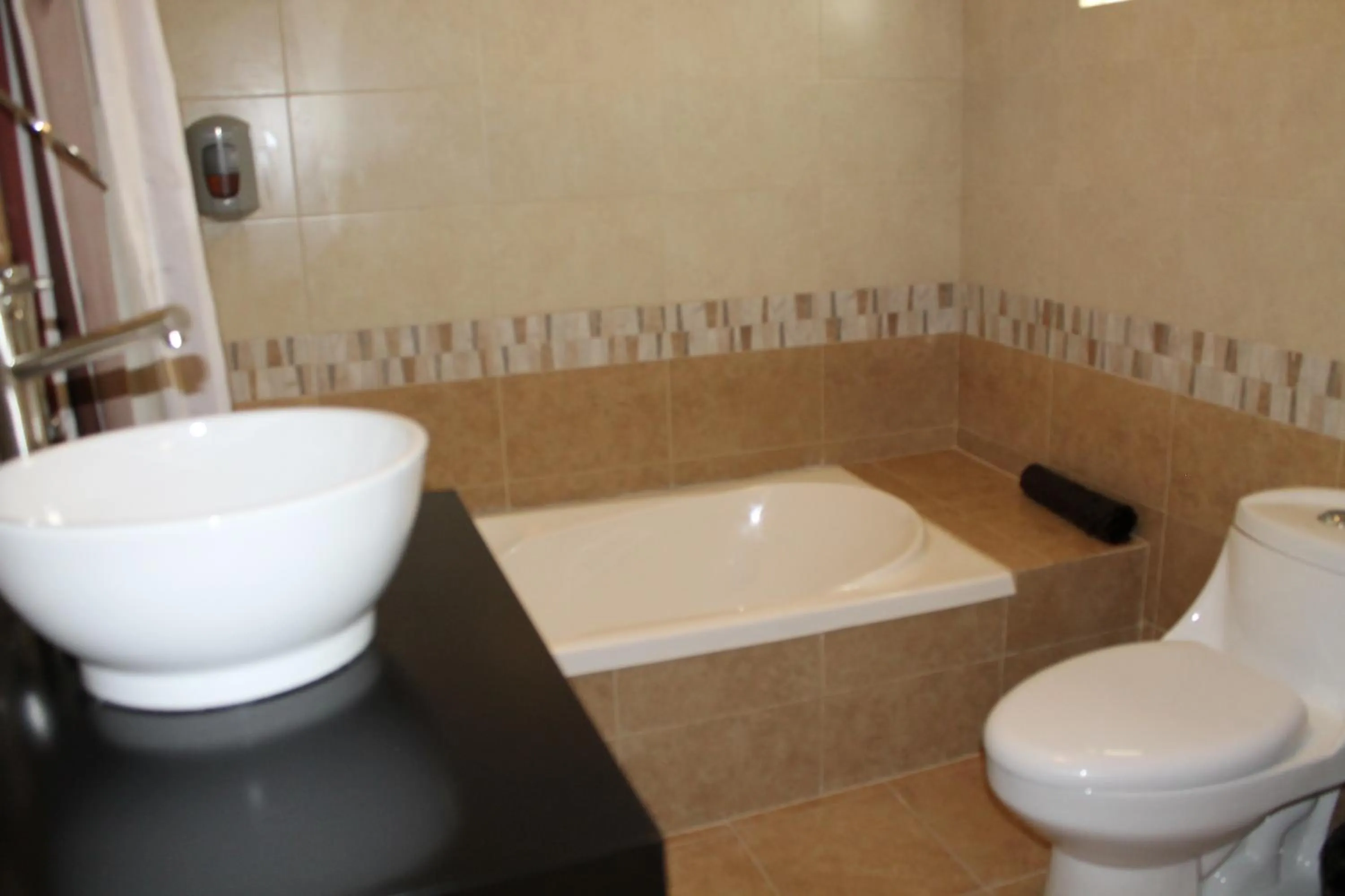 Shower in Hotel El Refugio