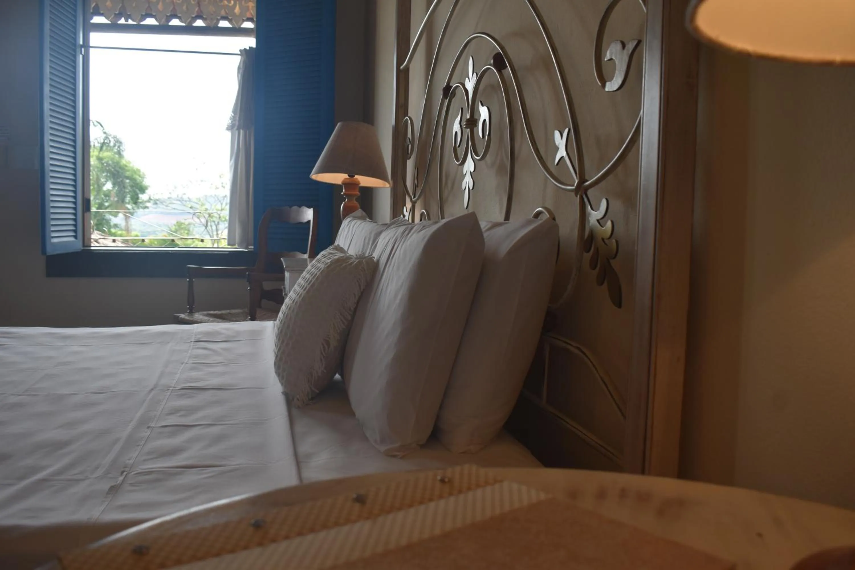 Bed in Pousada Paço do Lavradio