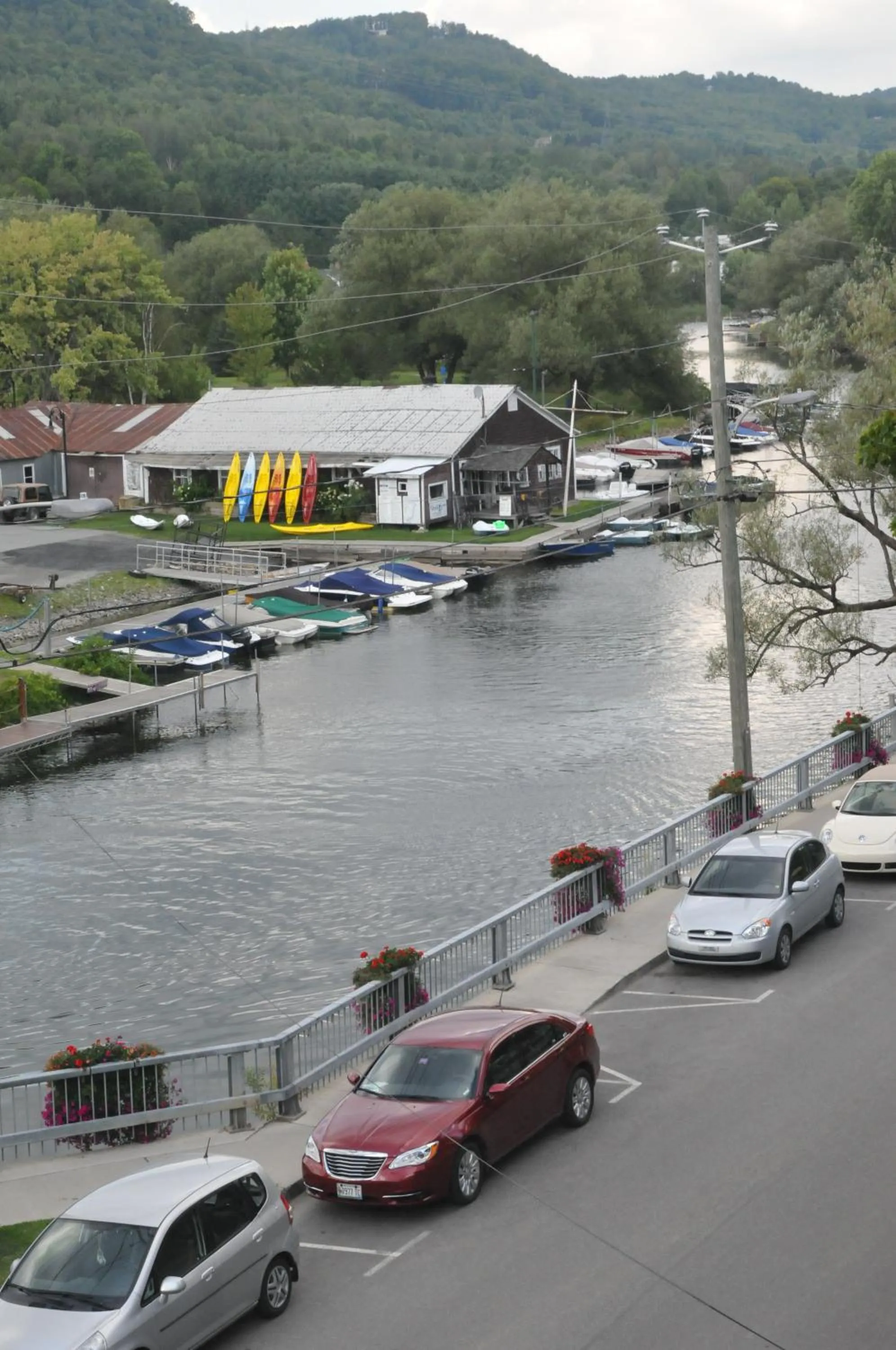 View (from property/room) in Auberge La Chocolatiere
