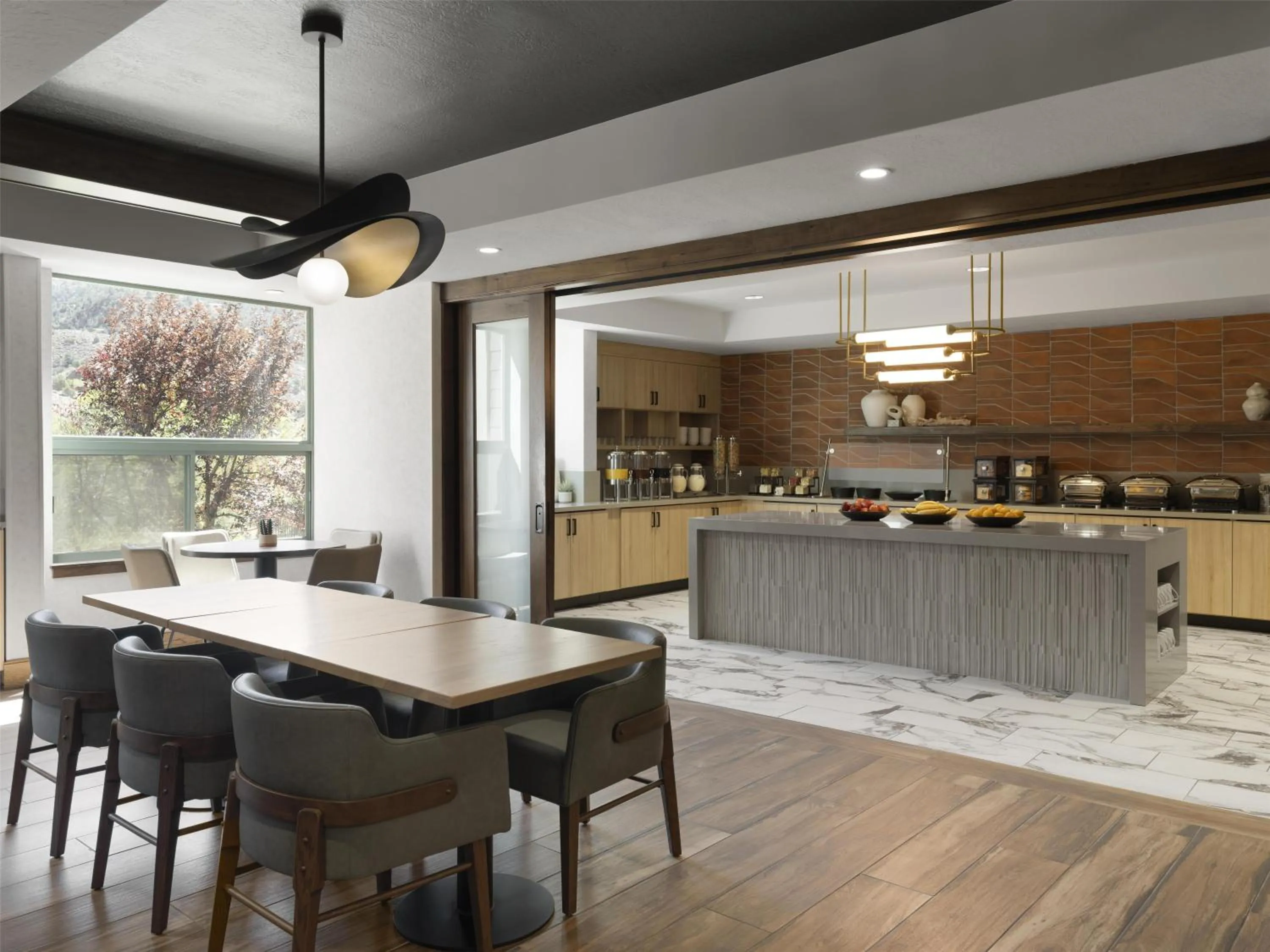 Breakfast in Hyatt Place Springdale - Zion National Park