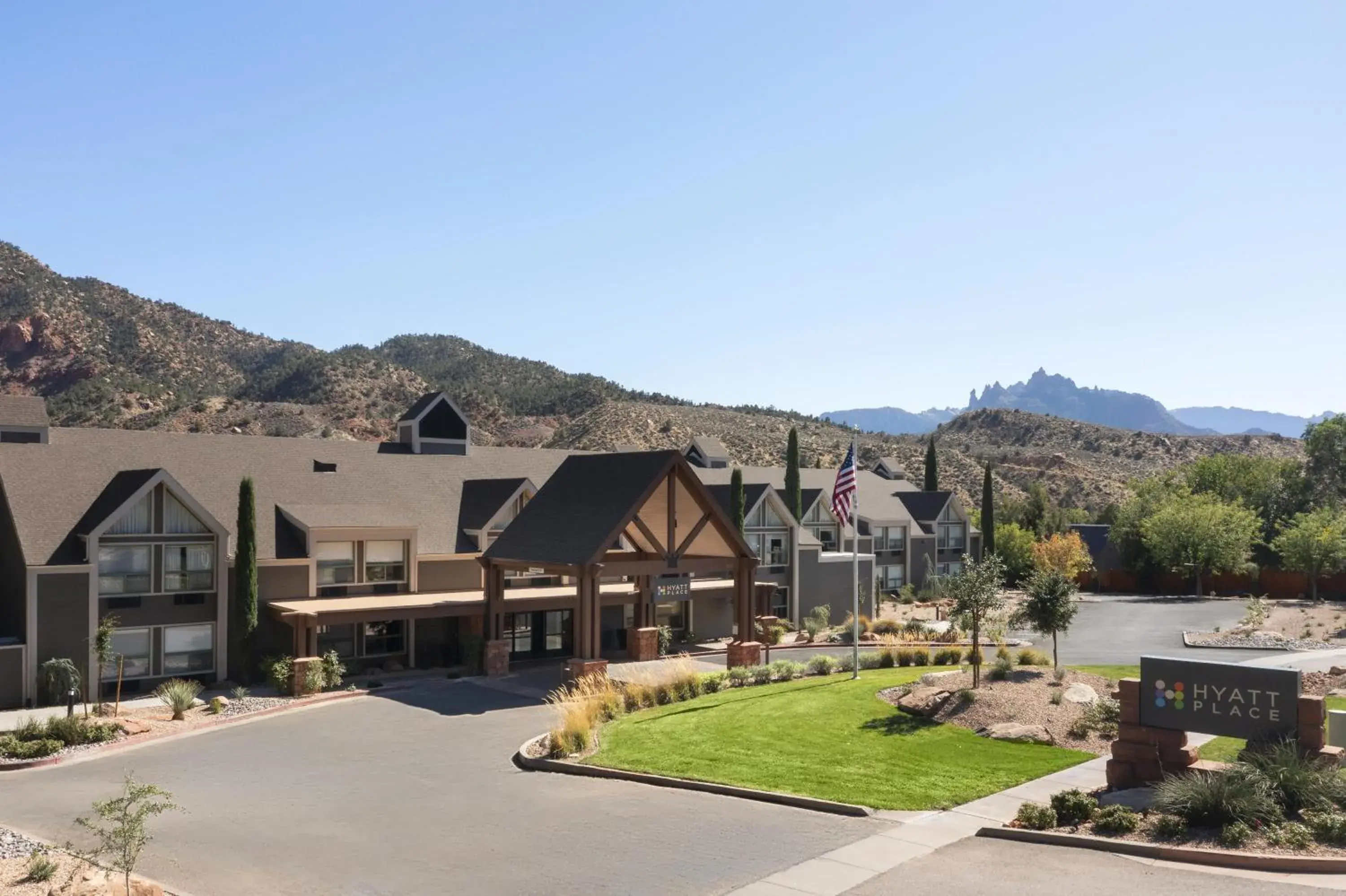Property building in Hyatt Place Springdale - Zion National Park Property building in Hyatt Place Springdale - Zion National Park