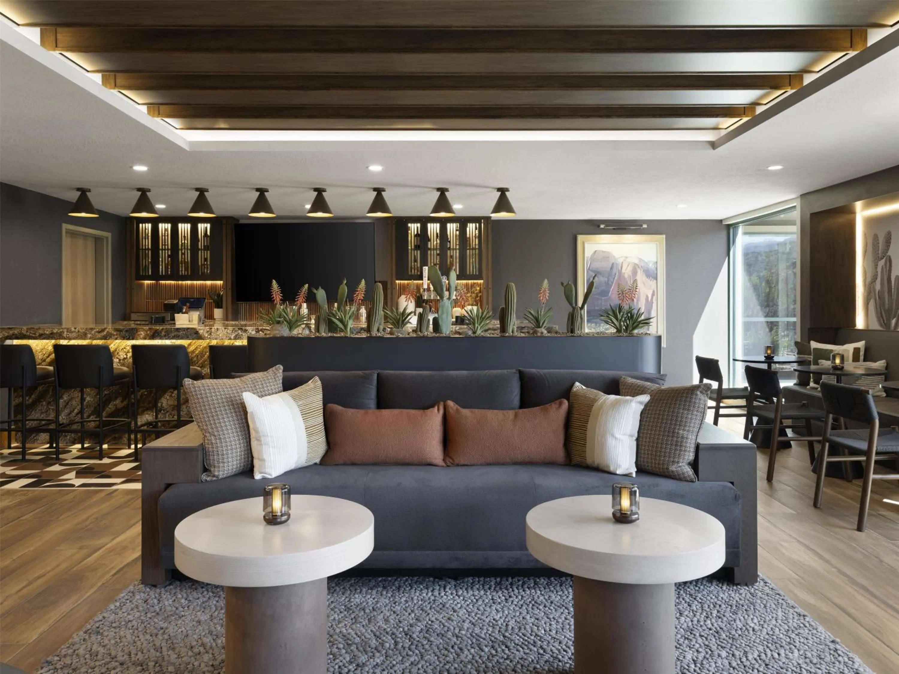 Lounge or bar in Hyatt Place Springdale - Zion National Park