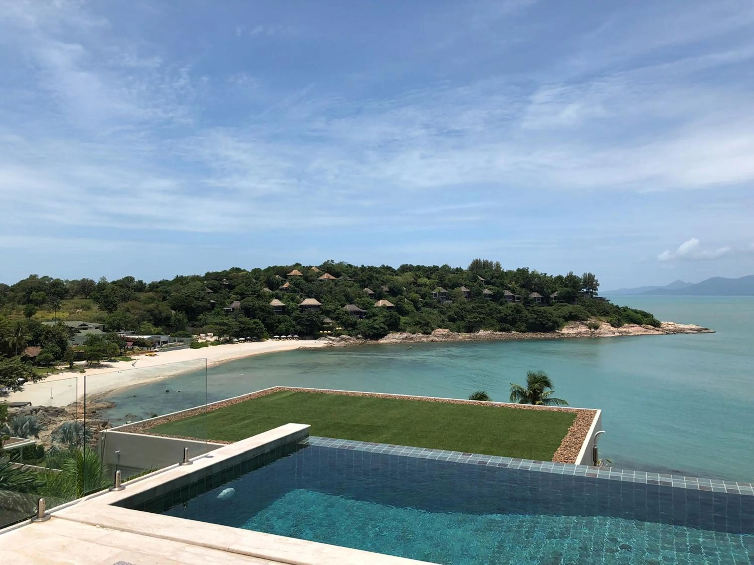 Pool view in Samui Bayside Luxury Villas