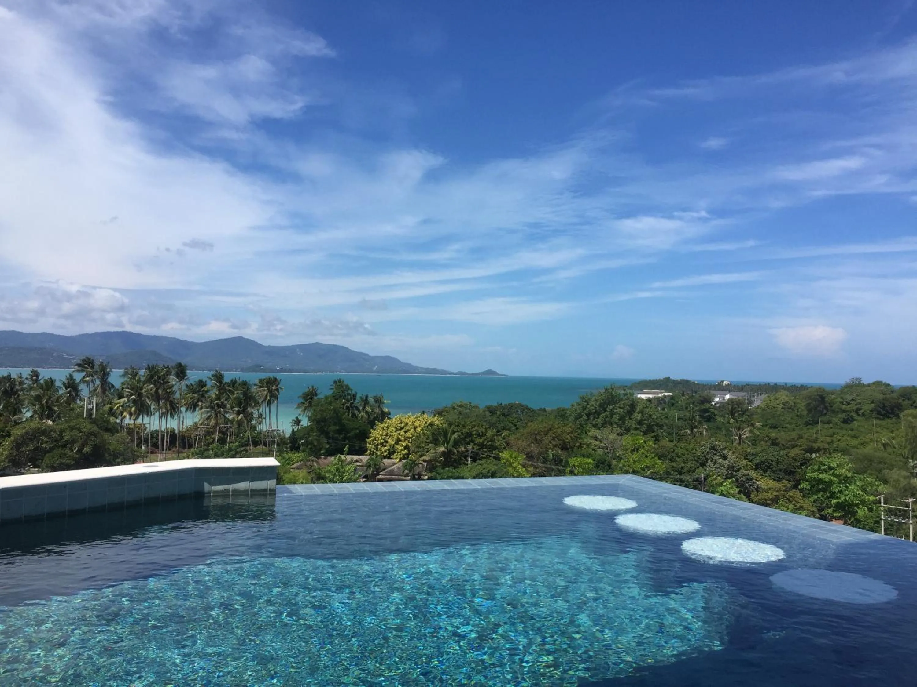 Pool view in Samui Bayside Luxury Villas