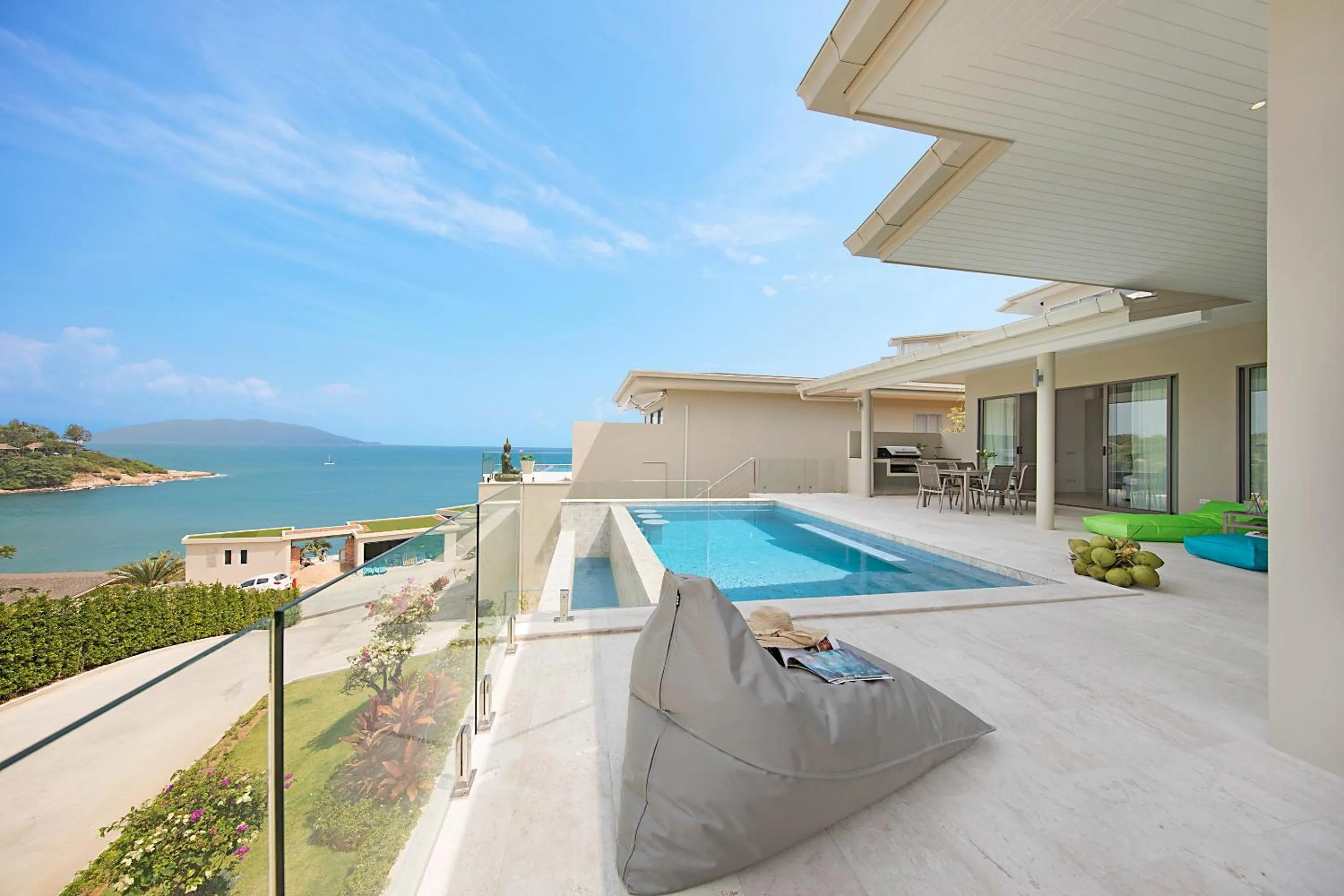Pool view in Samui Bayside Luxury Villas