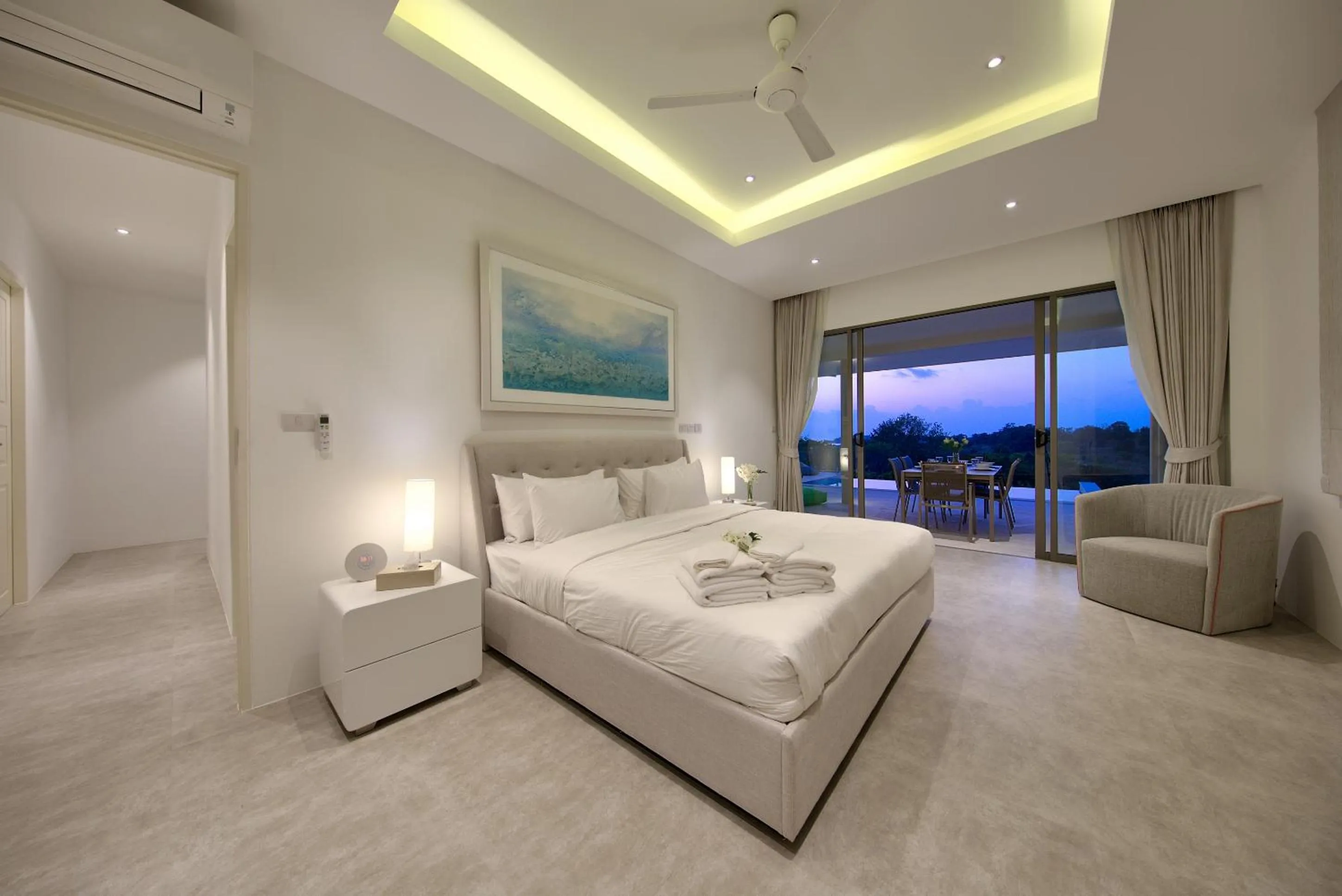 Photo of the whole room, Bed in Samui Bayside Luxury Villas