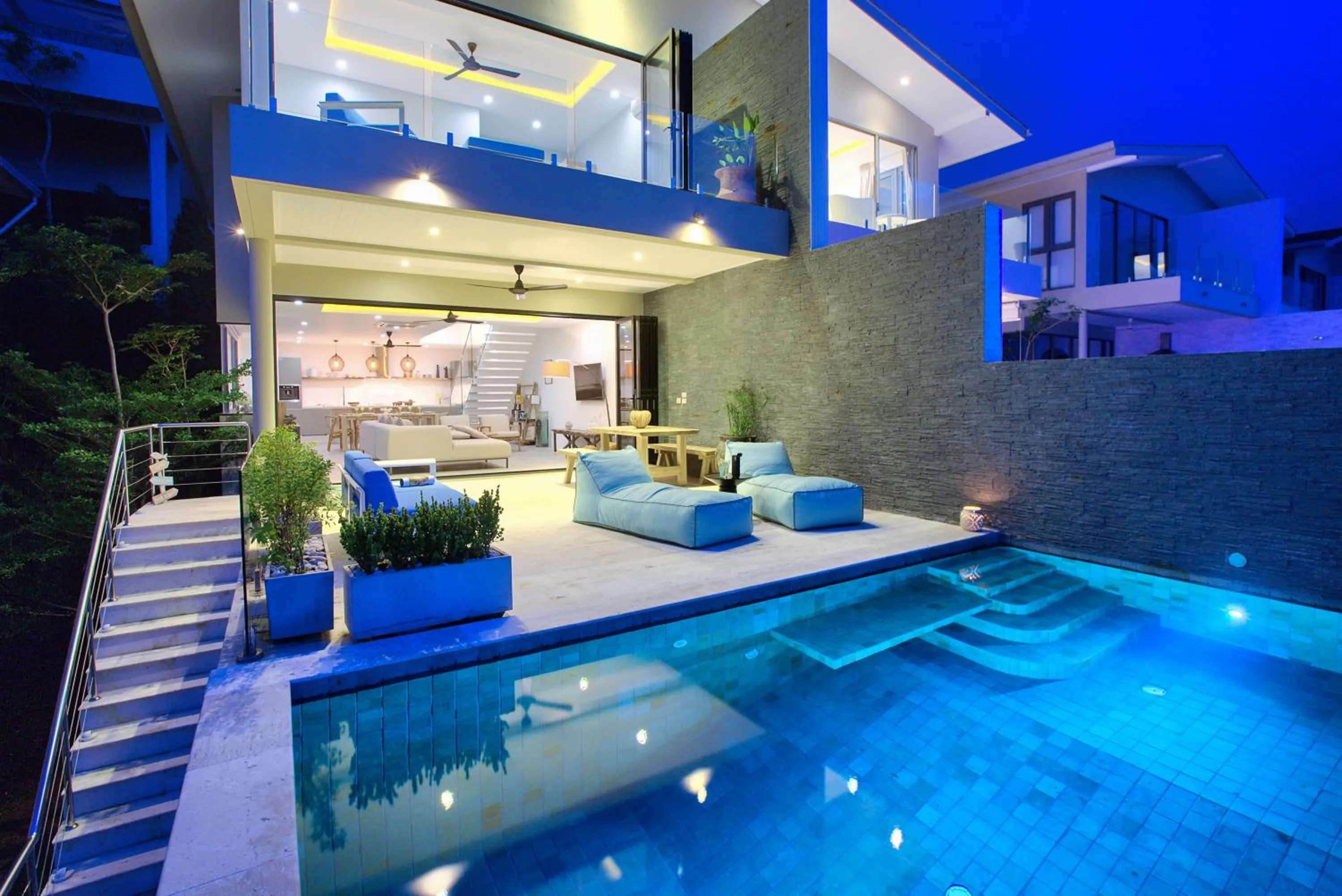 Balcony/Terrace in Samui Bayside Luxury Villas