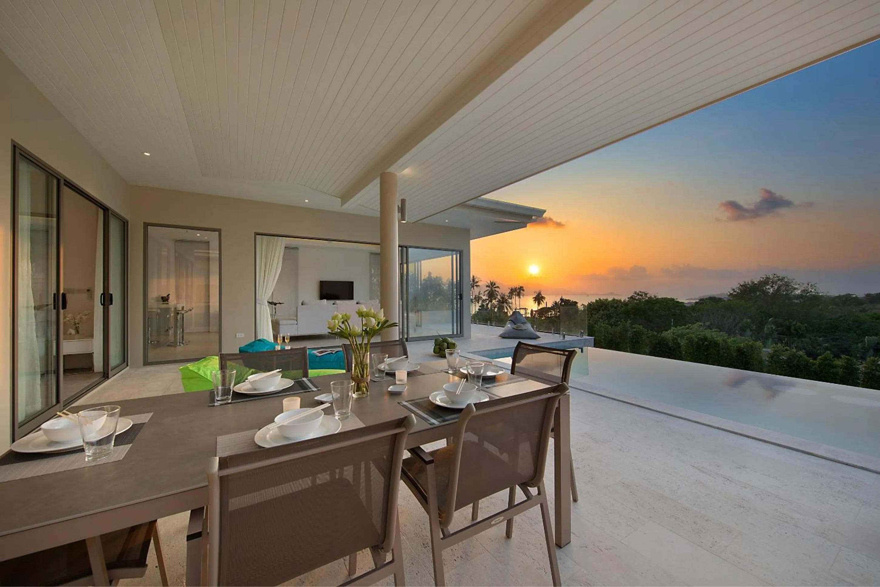 Balcony/Terrace in Samui Bayside Luxury Villas
