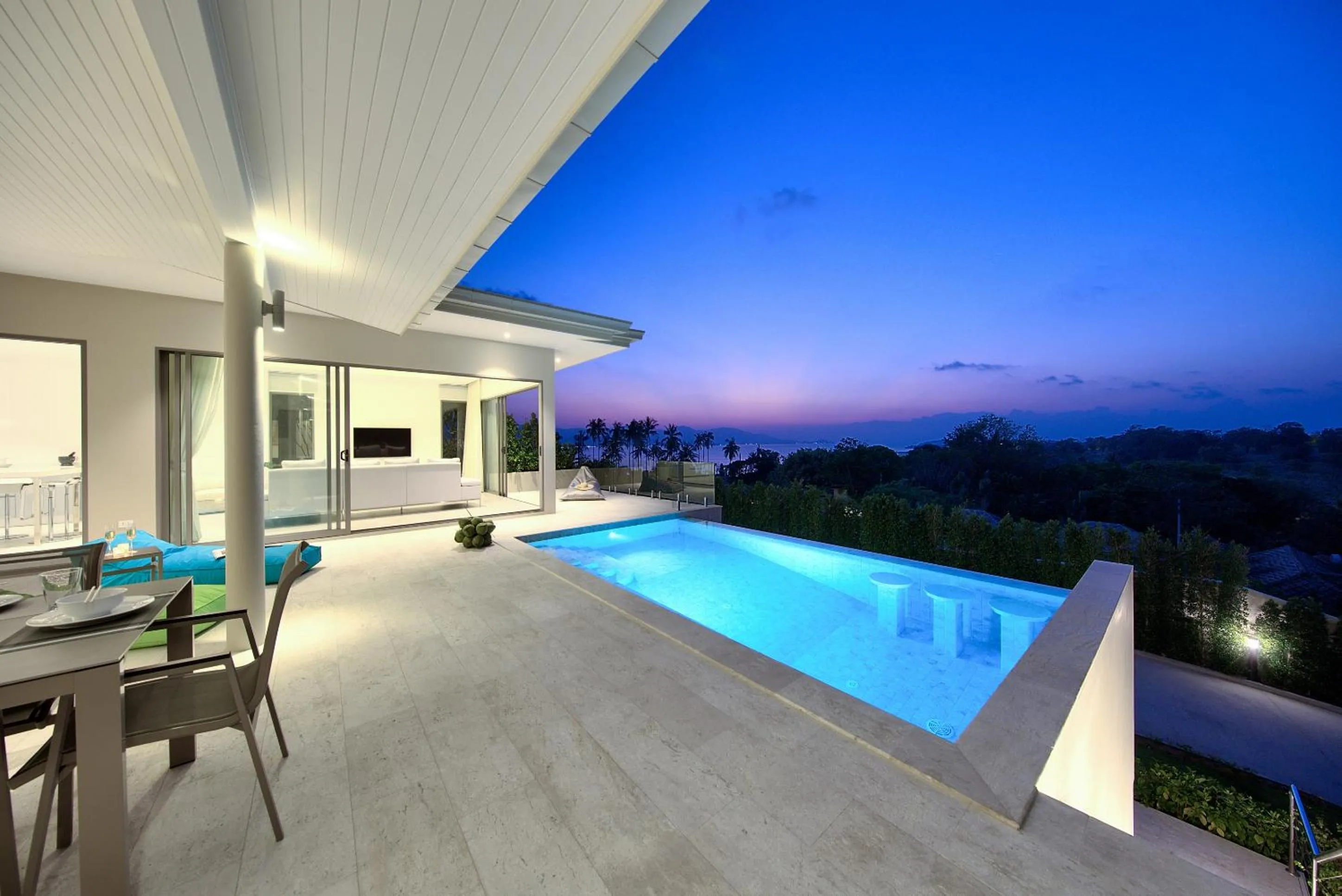 Patio in Samui Bayside Luxury Villas