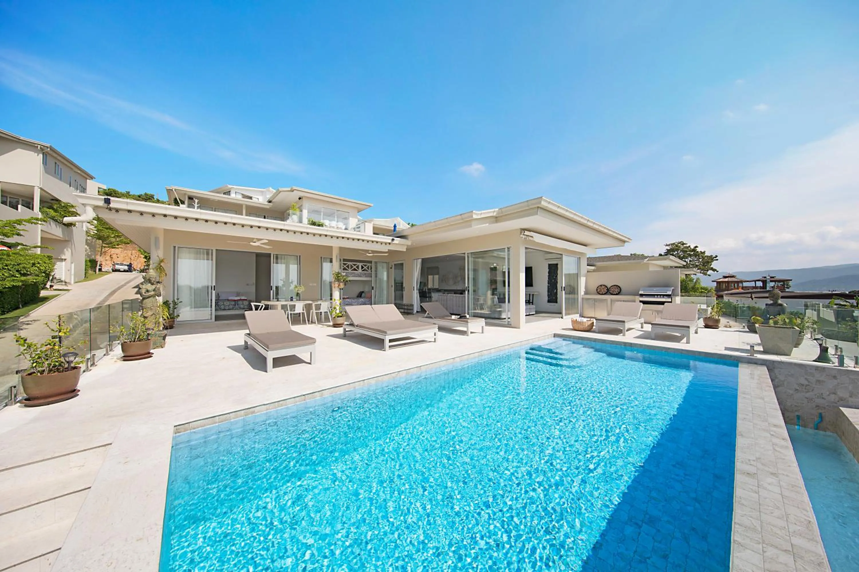 Patio in Samui Bayside Luxury Villas