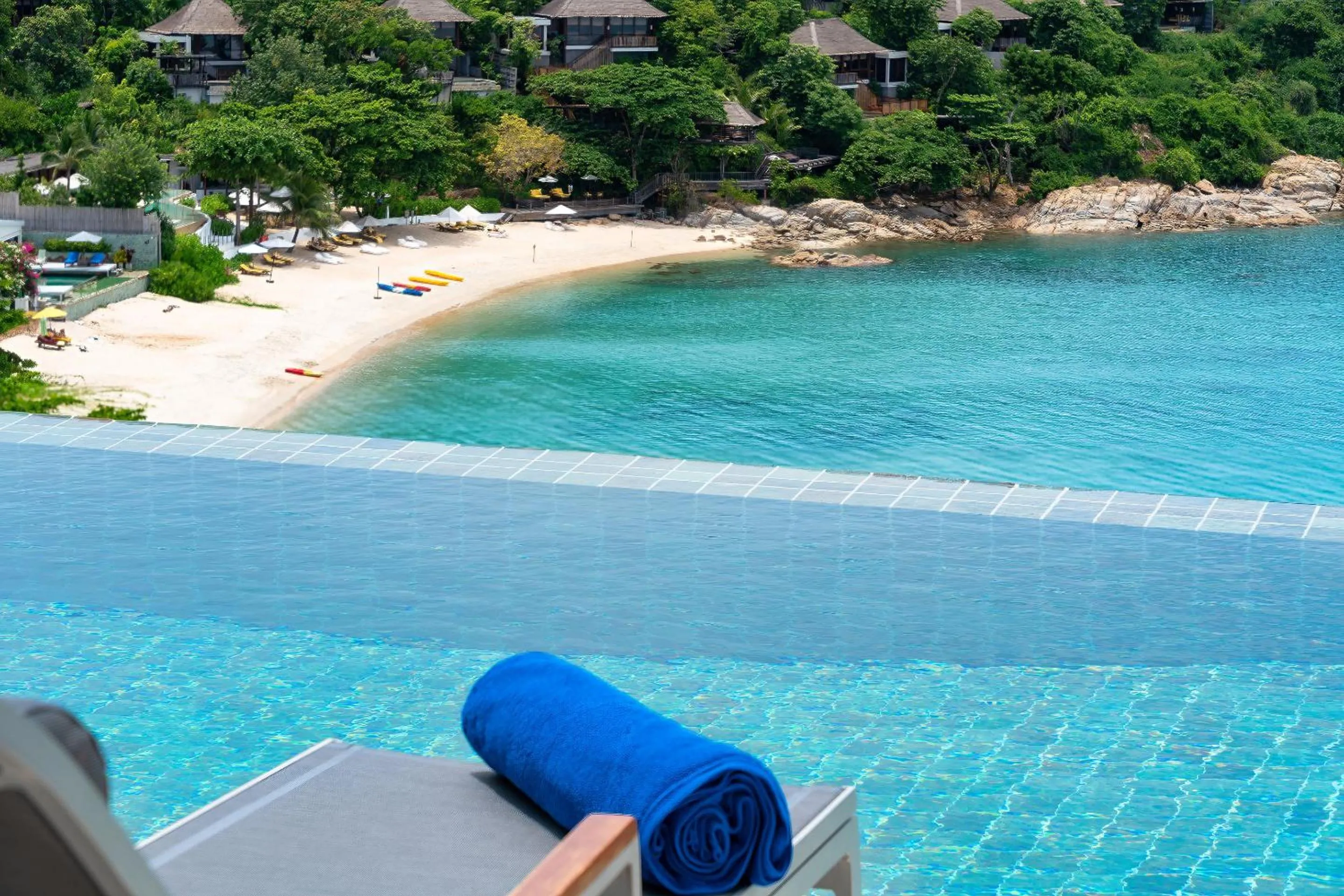 Pool view in Samui Bayside Luxury Villas
