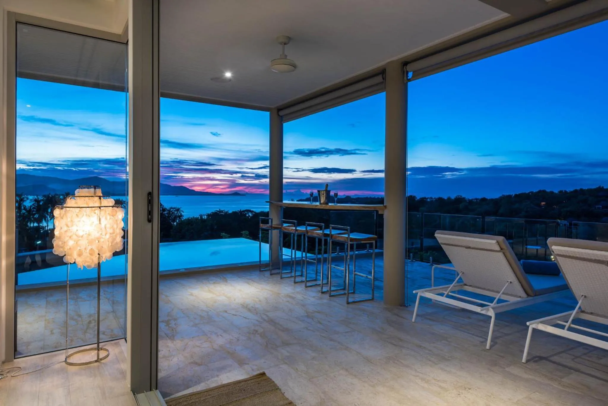 Balcony/Terrace in Samui Bayside Luxury Villas