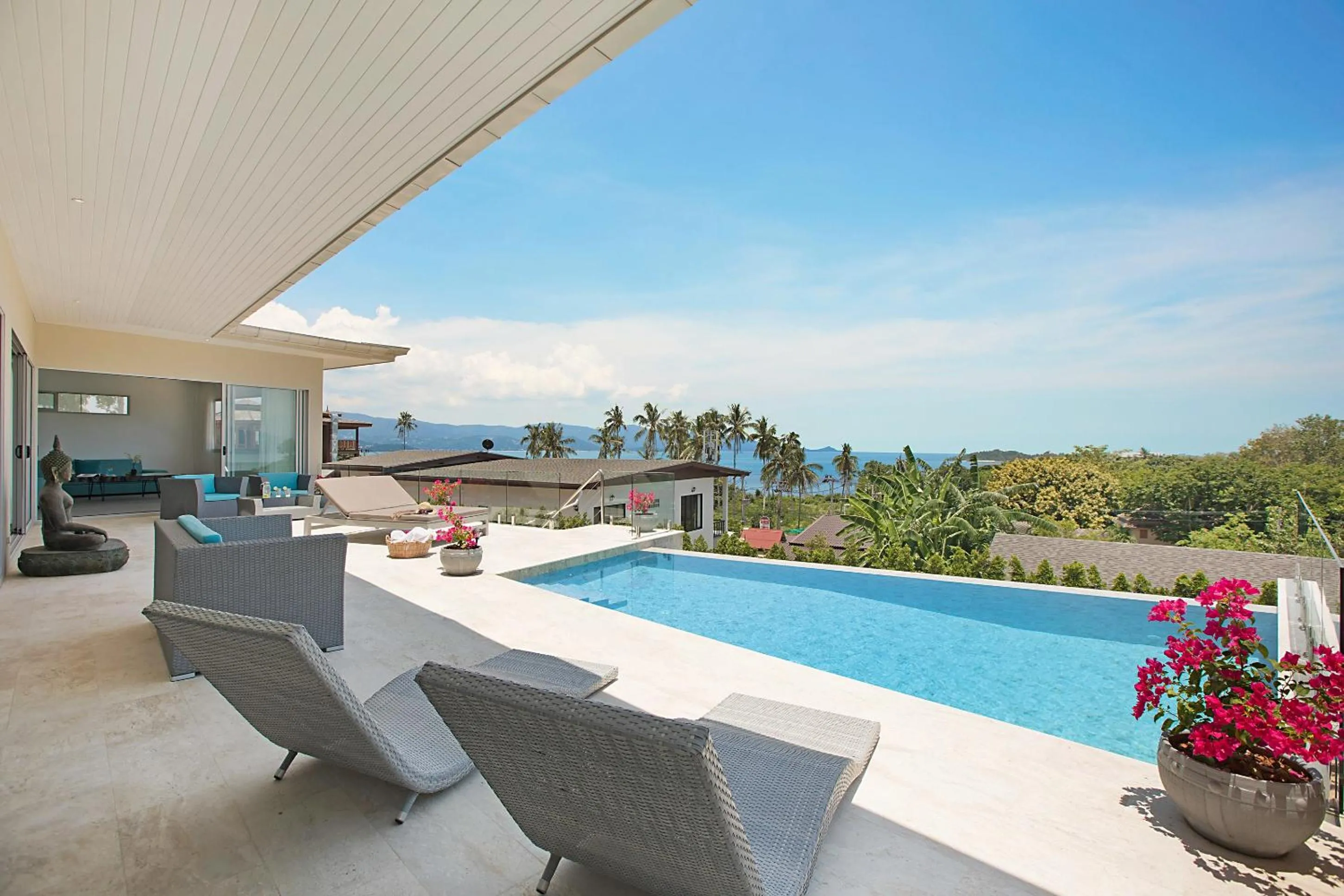Patio in Samui Bayside Luxury Villas