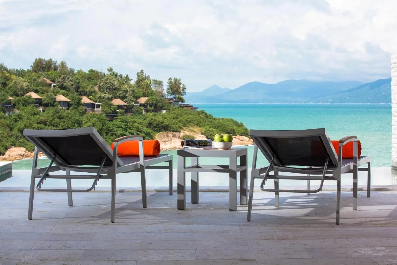 Patio in Samui Bayside Luxury Villas